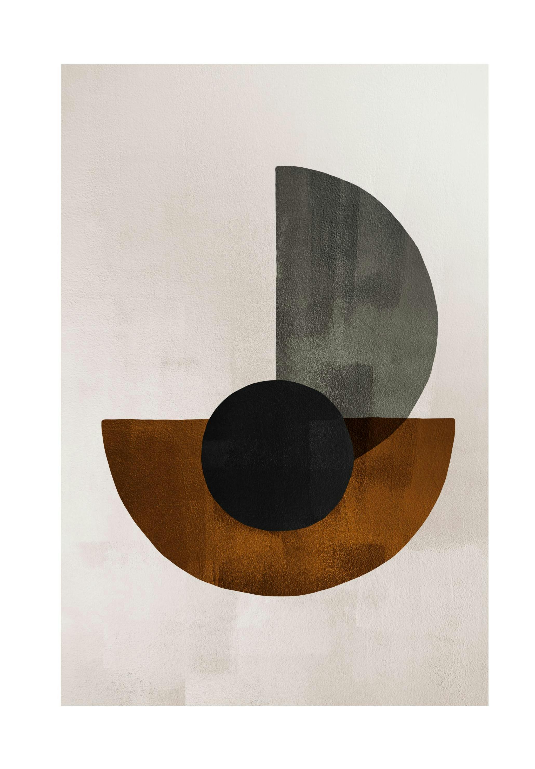Weimar Circles No2 Poster (30x40 cm)- Arte moderna