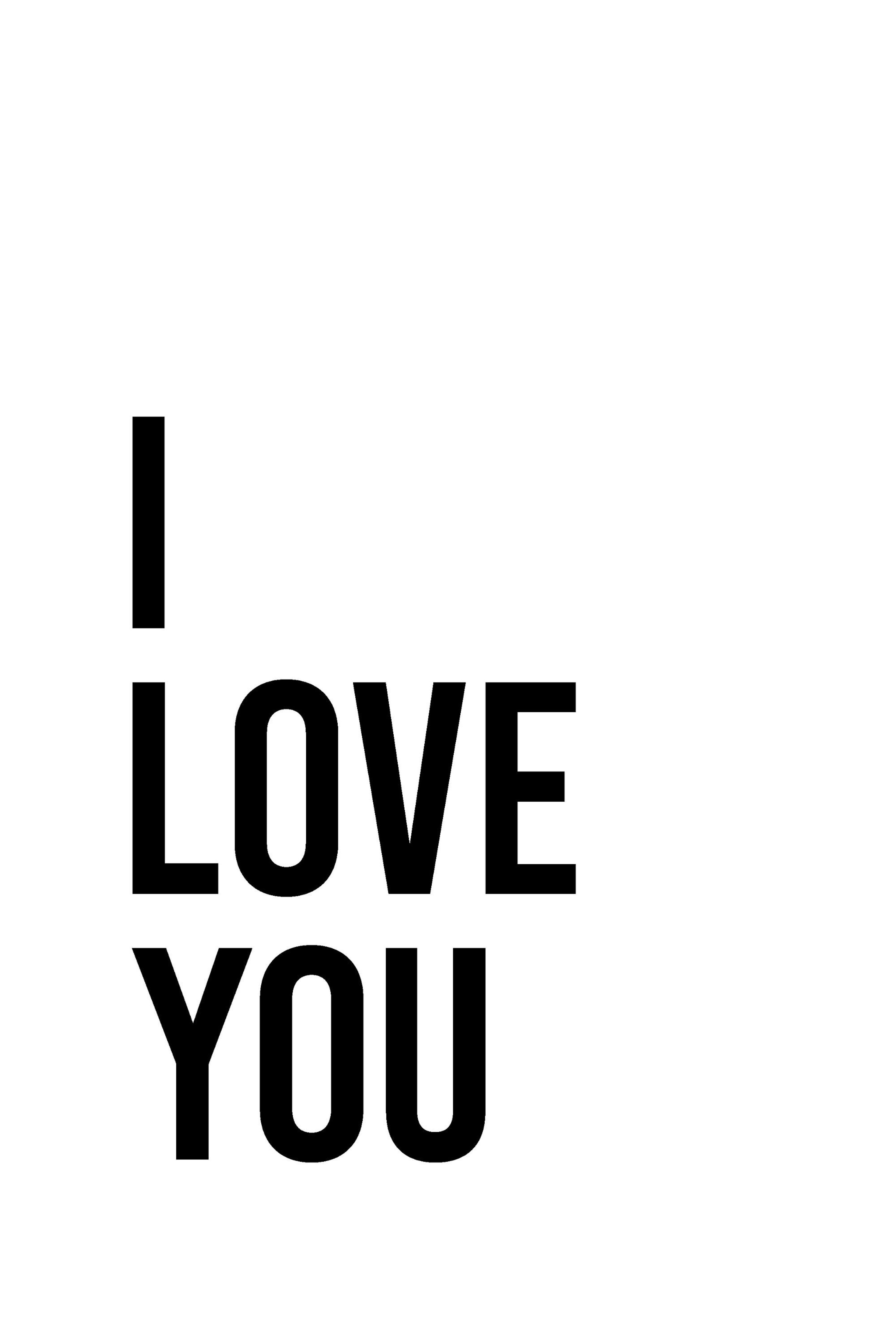 Dear Bed I Love You No2 Poster
