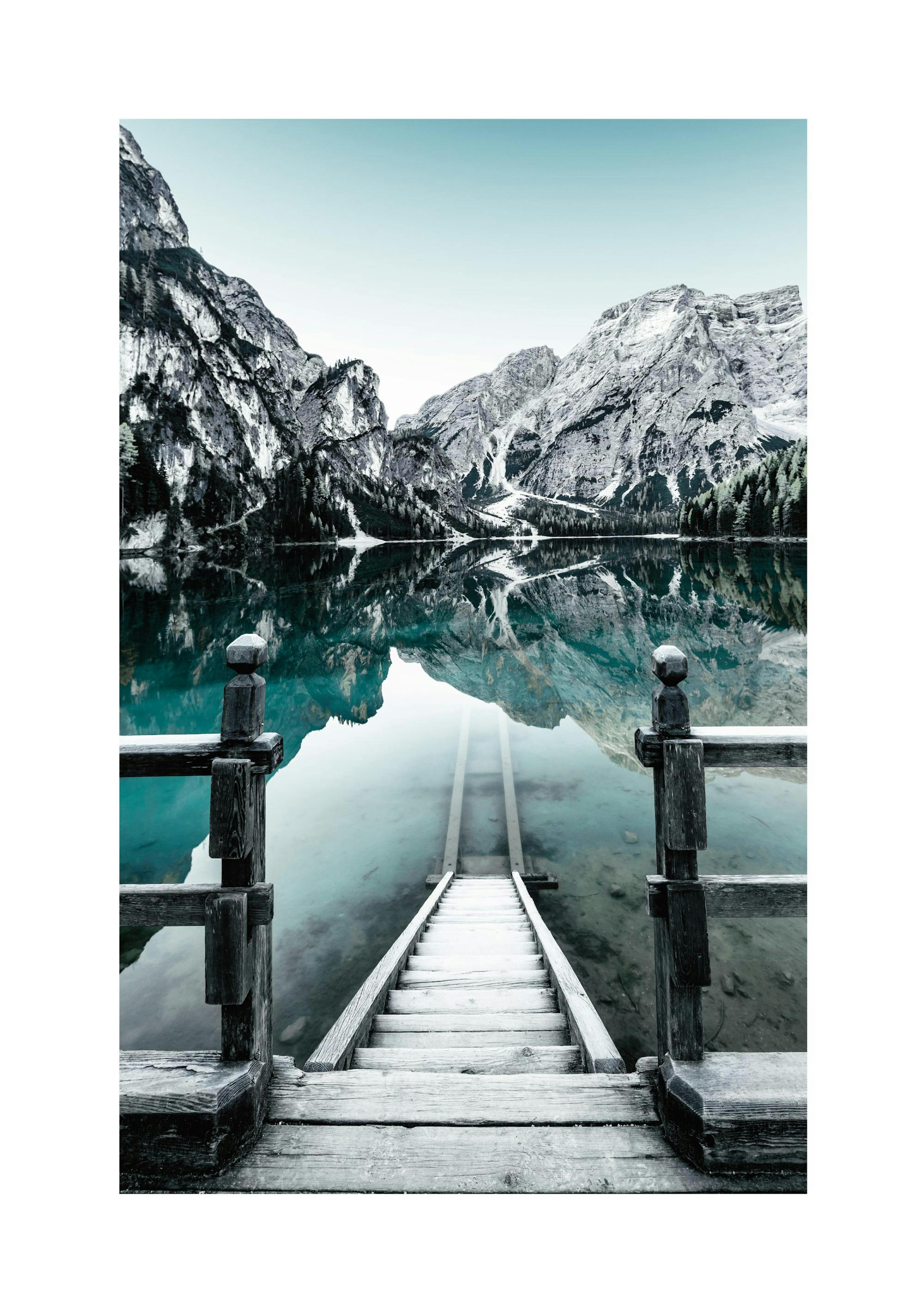 Braies Lake Poster