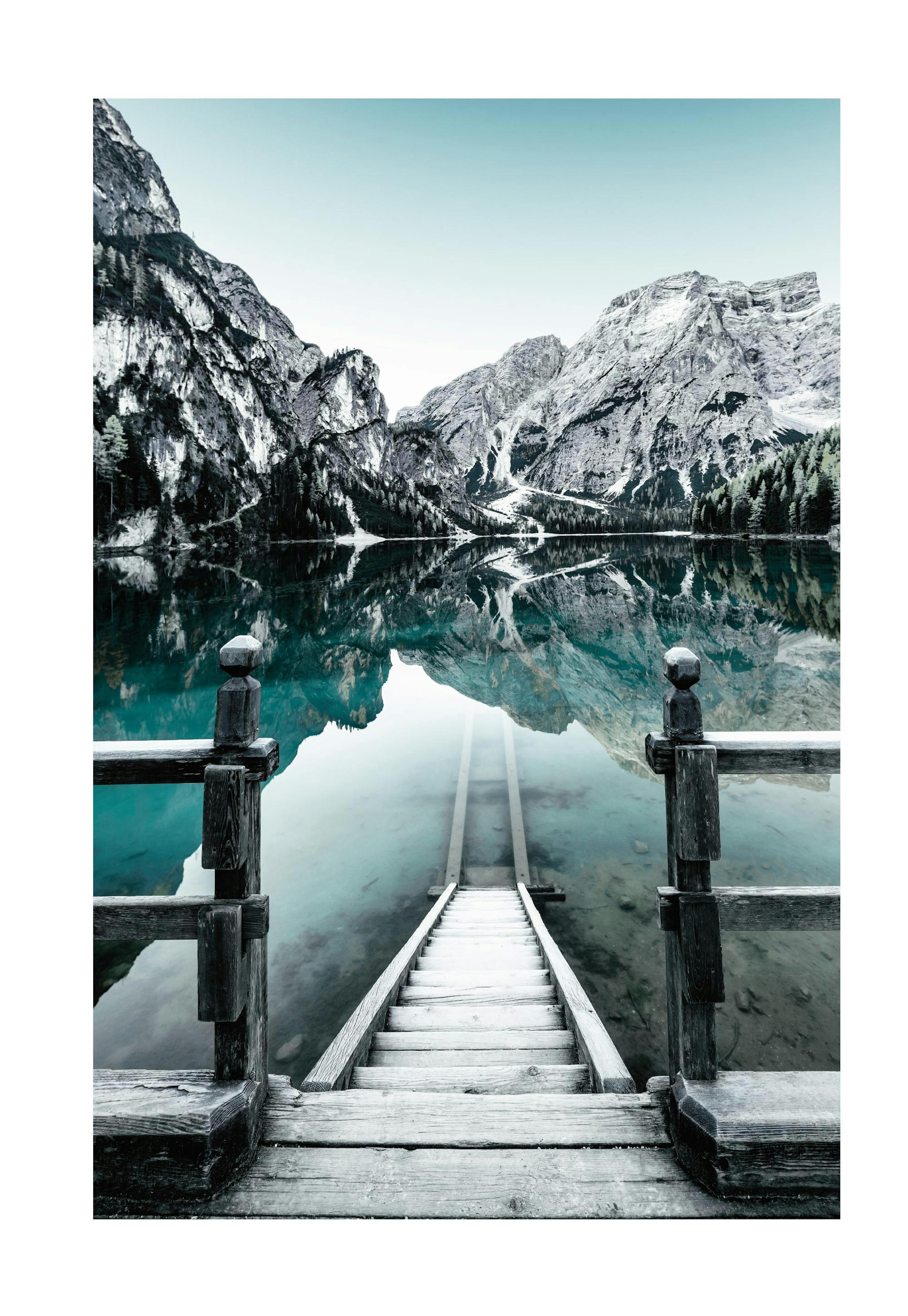 Braies Lake Poster 0