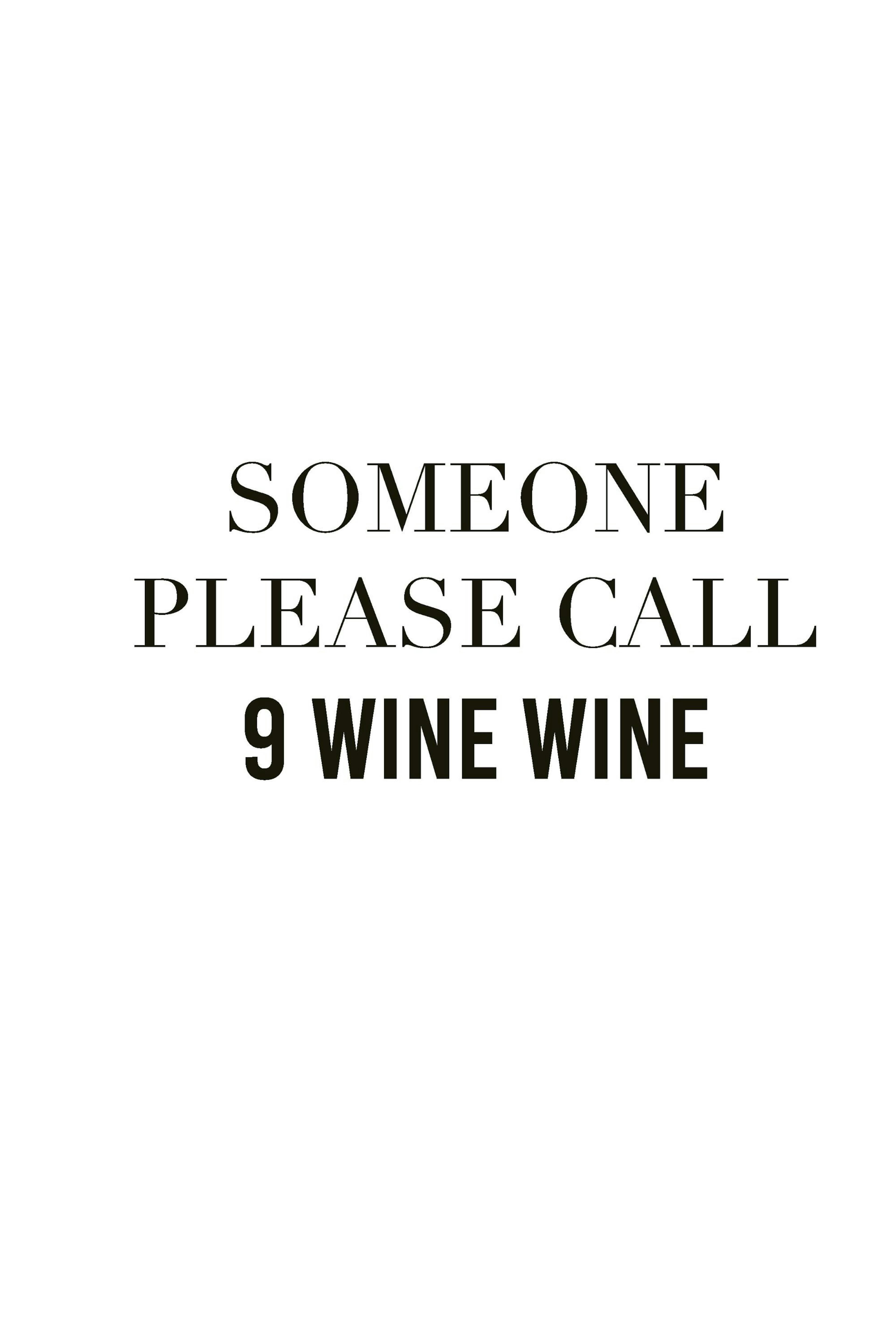 9 Wine Wine 포스터