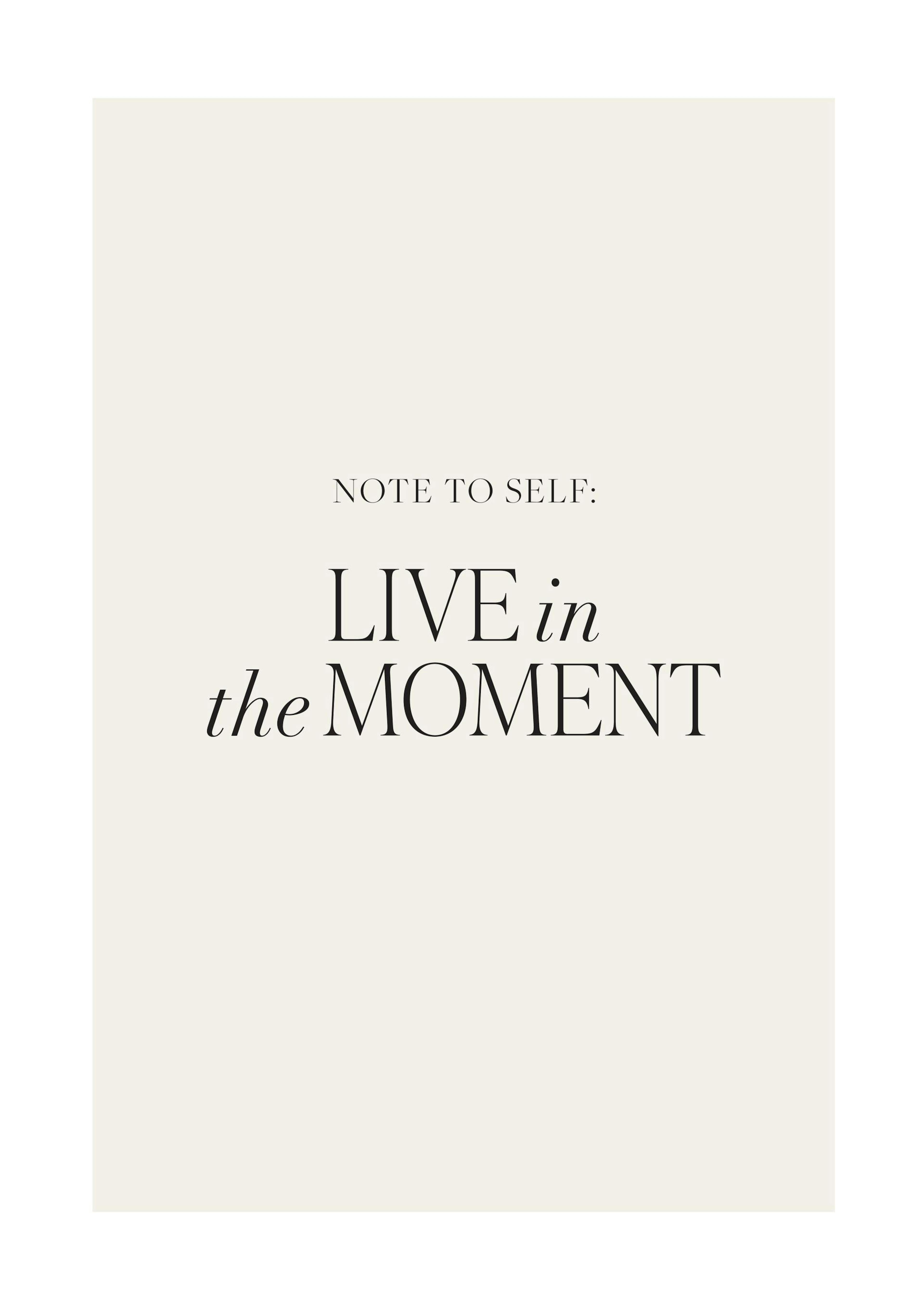 Live in the Moment Poster 0
