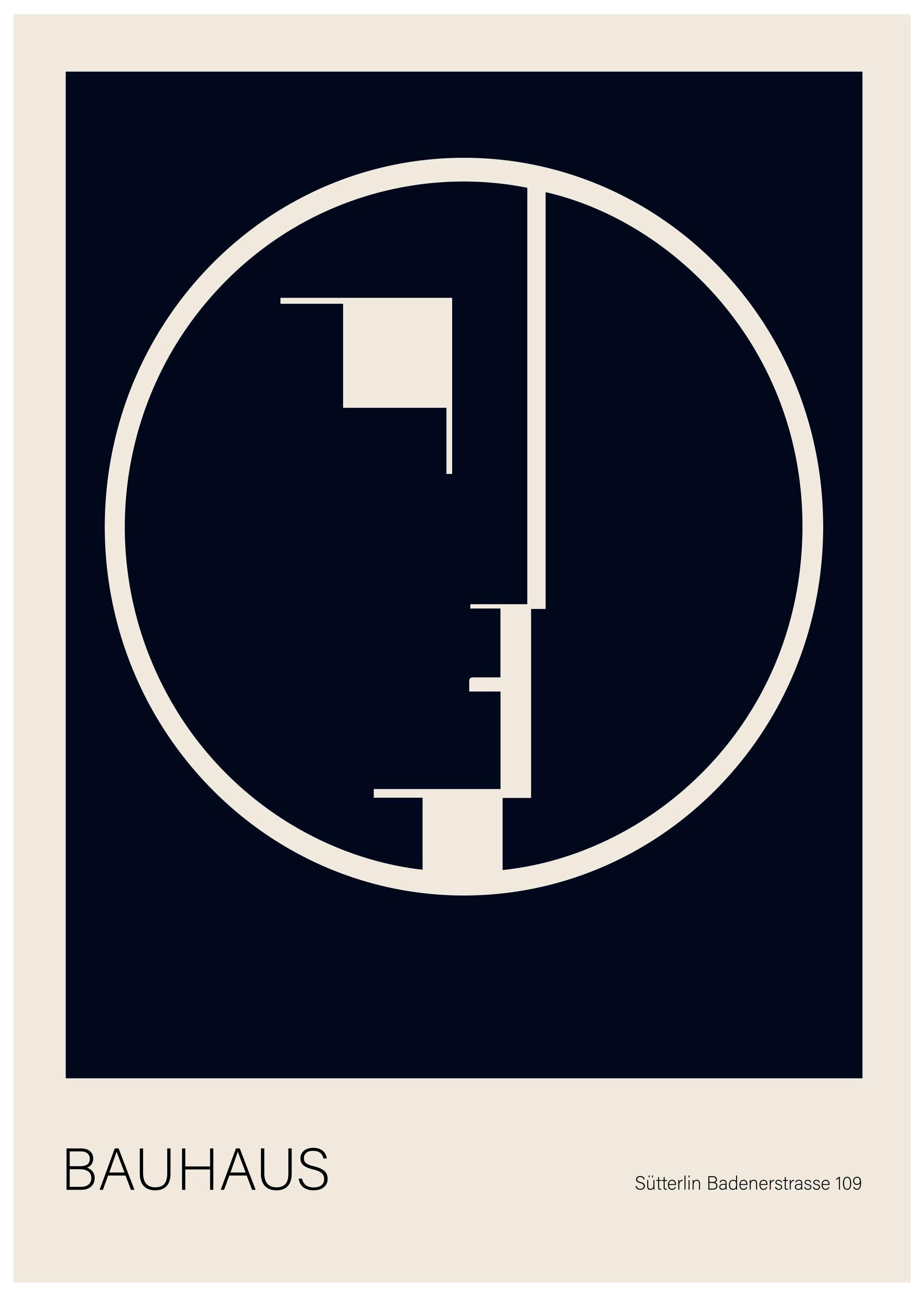 Bauhaus Poster Plakat (70x100 cm) - Plakater > Malerier fra kjente kunstnere > Bauhaus Poster