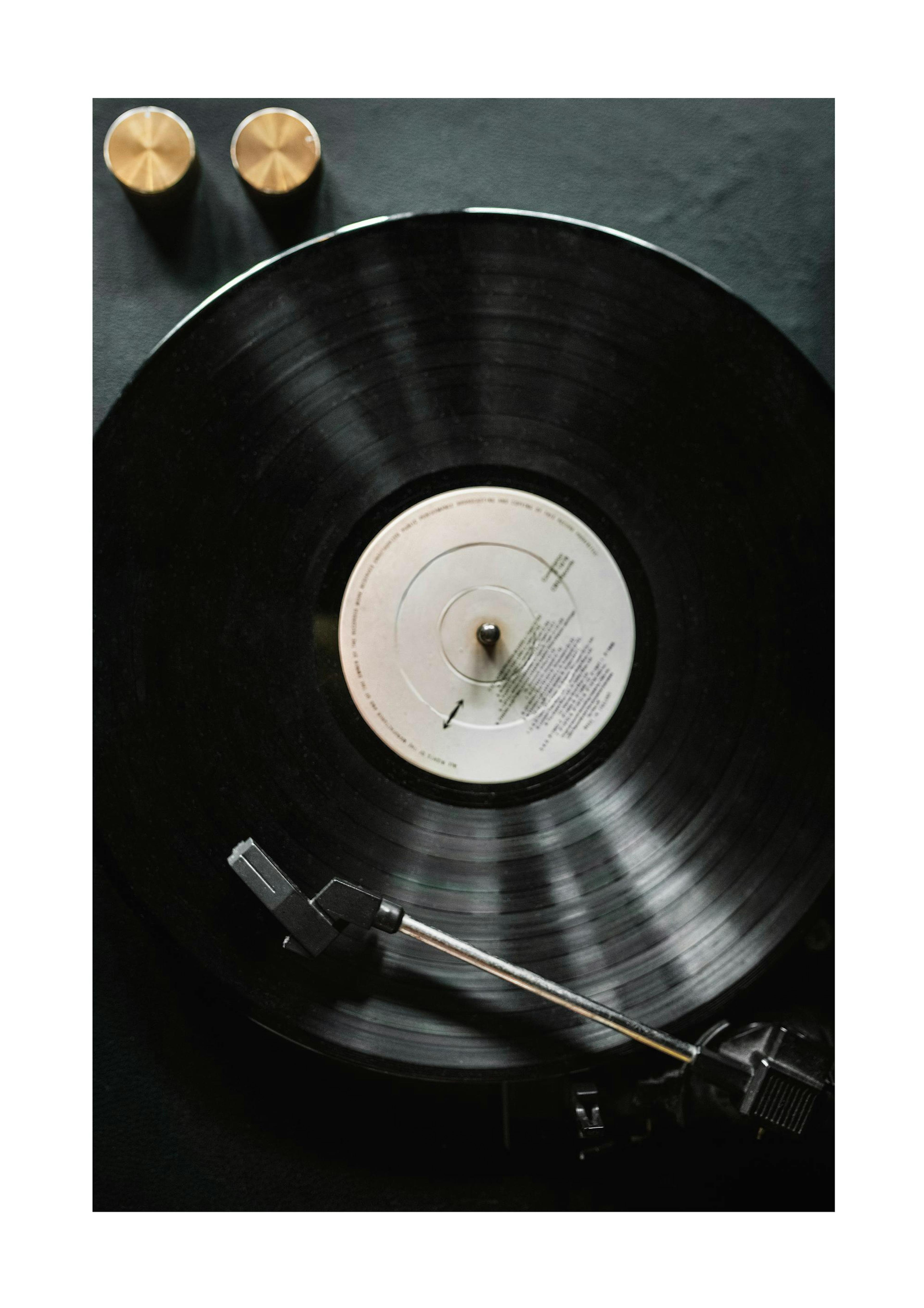 Black Record Print 0
