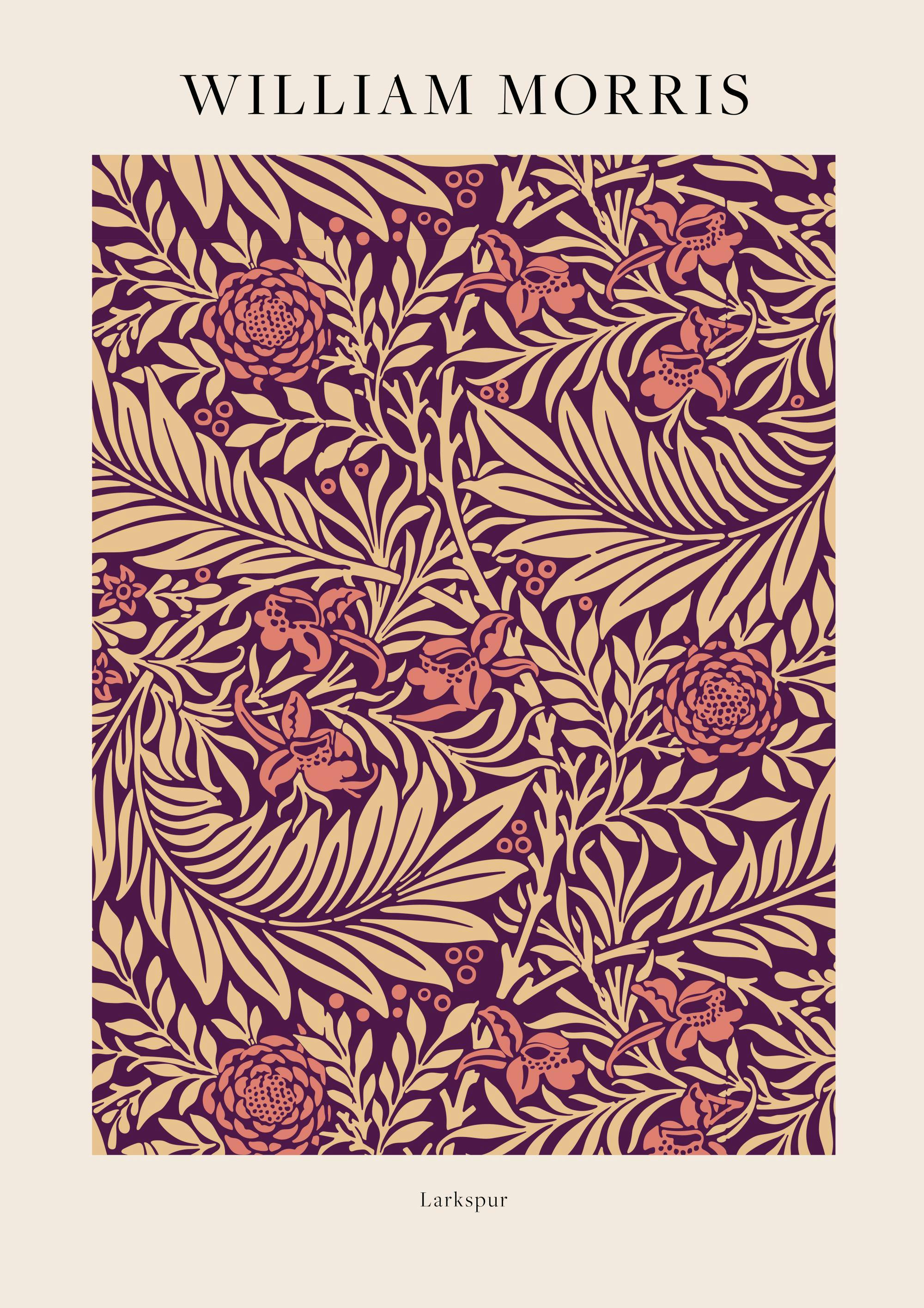 William Morris - Larkspur No2 Poster 0