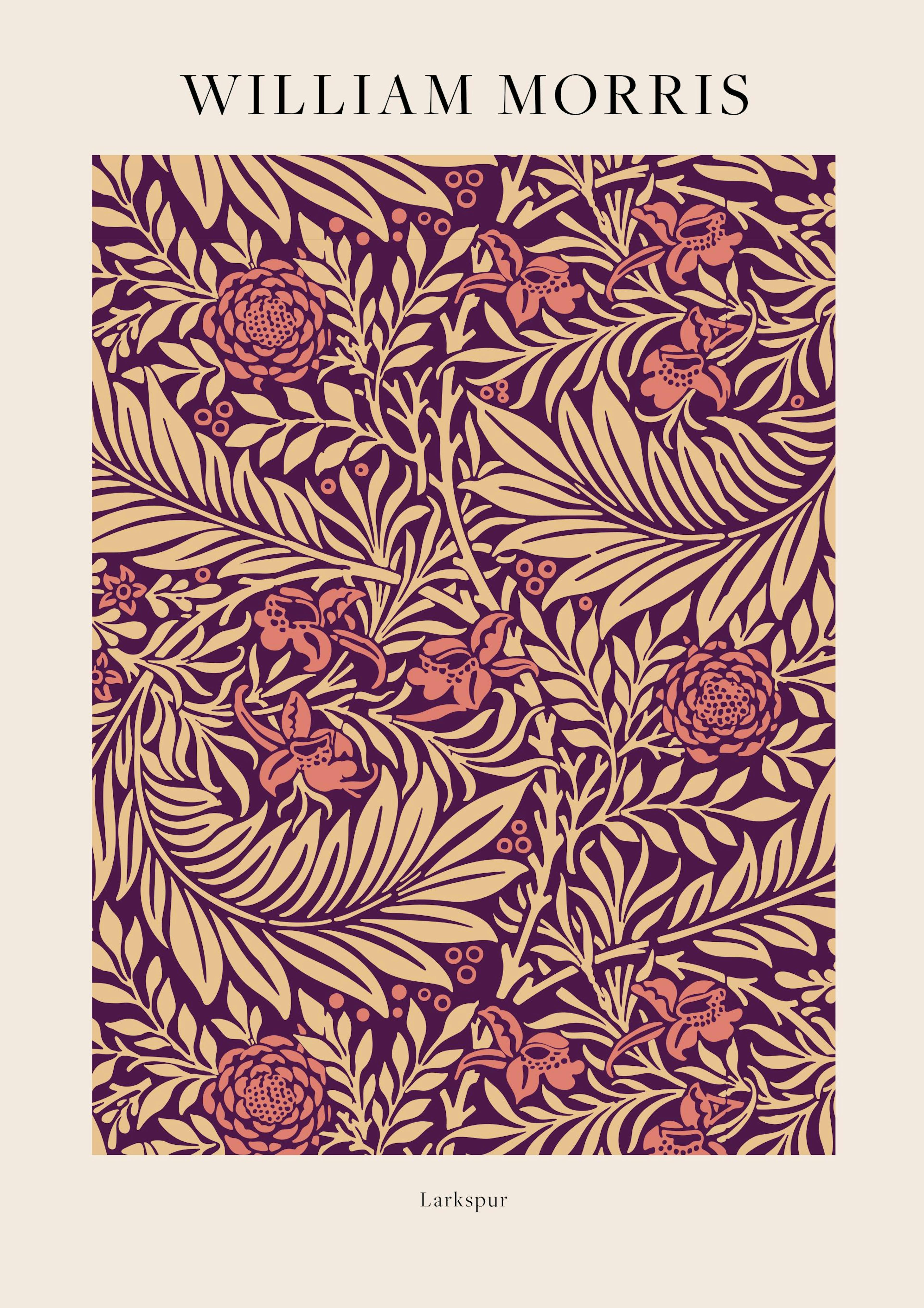 William Morris - Larkspur No2 Poster 0