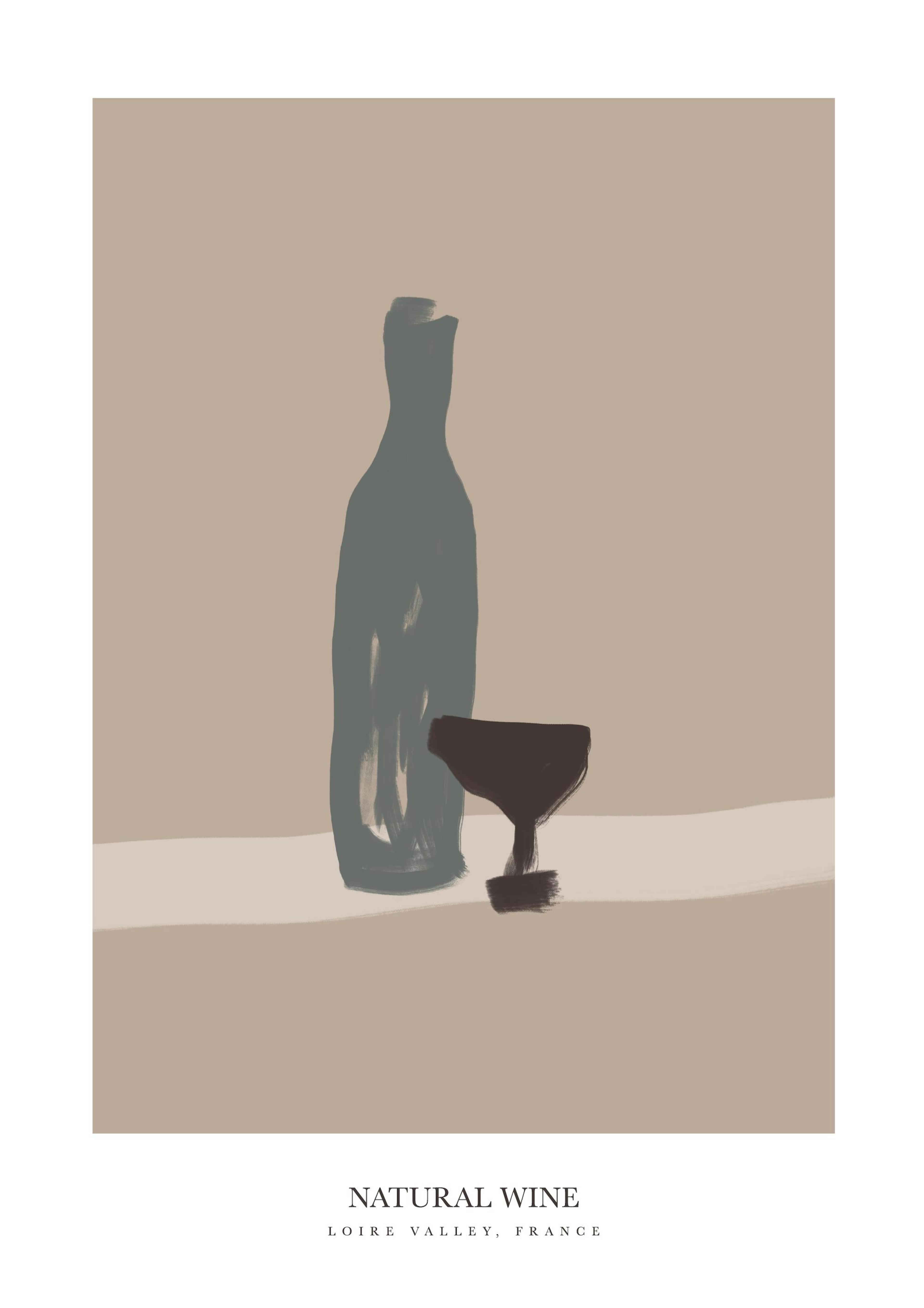 French Natural Wine Plakat 0