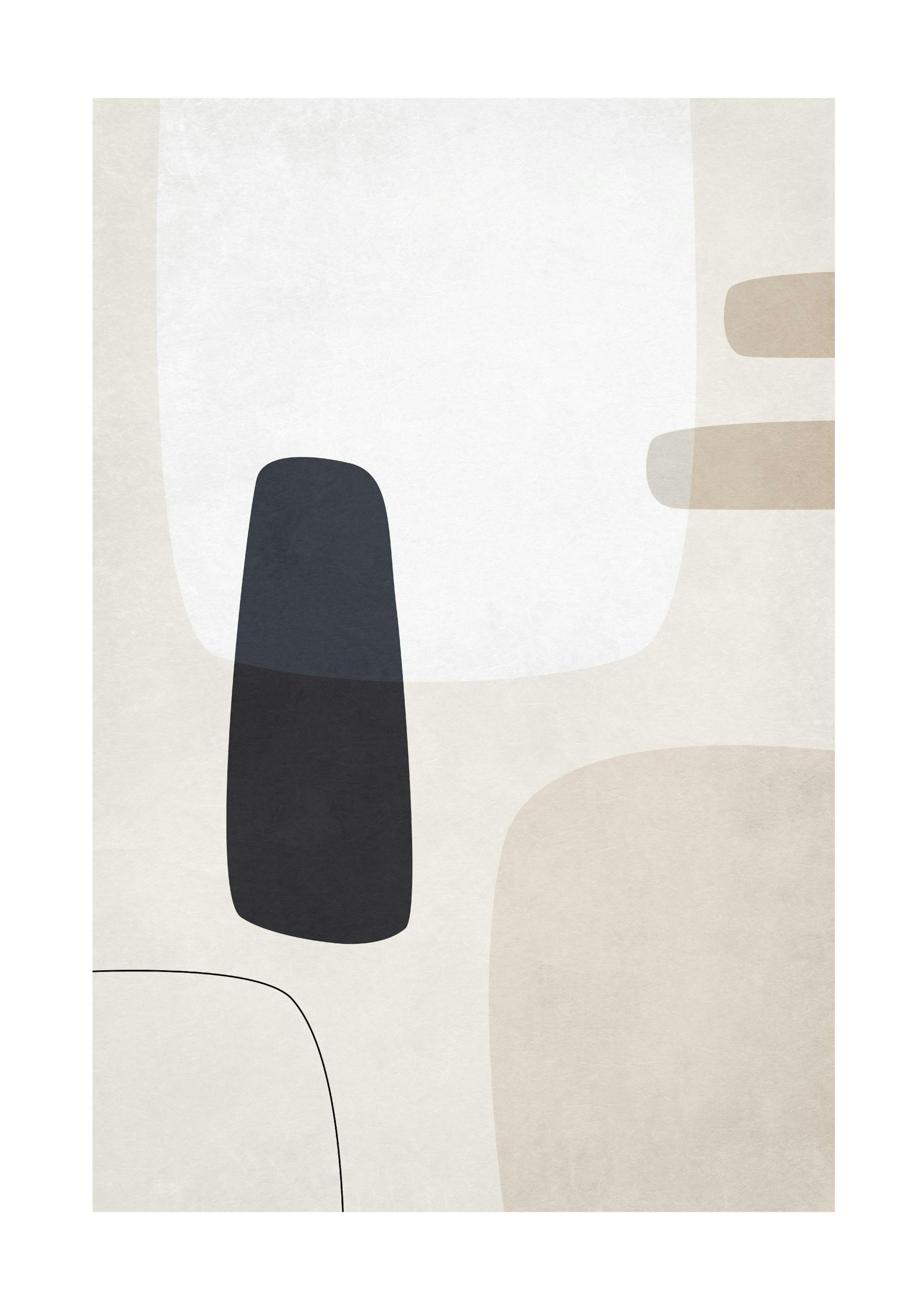 Graphic Neutrals No2 Poster 0
