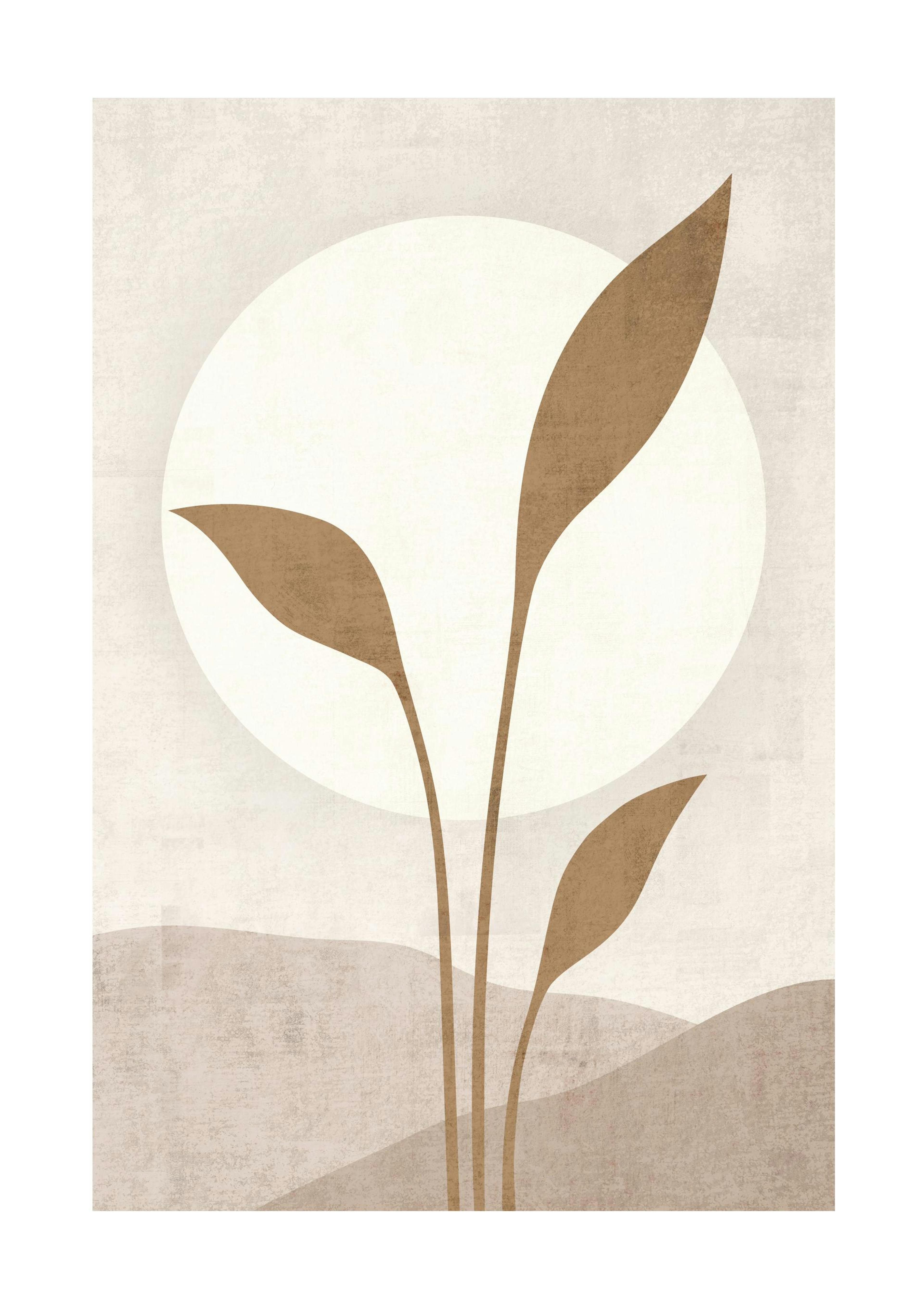 Beige Solar Poster 0