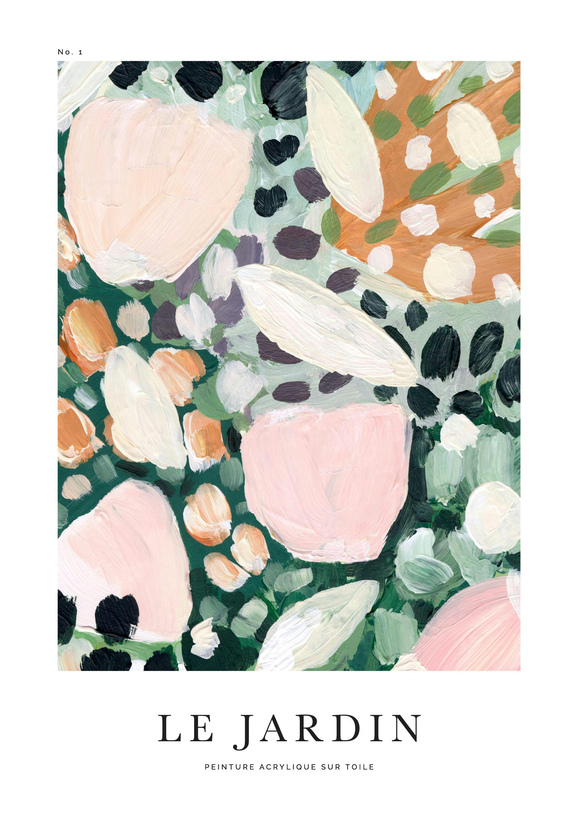 Acrylic Garden No1 Poster 0