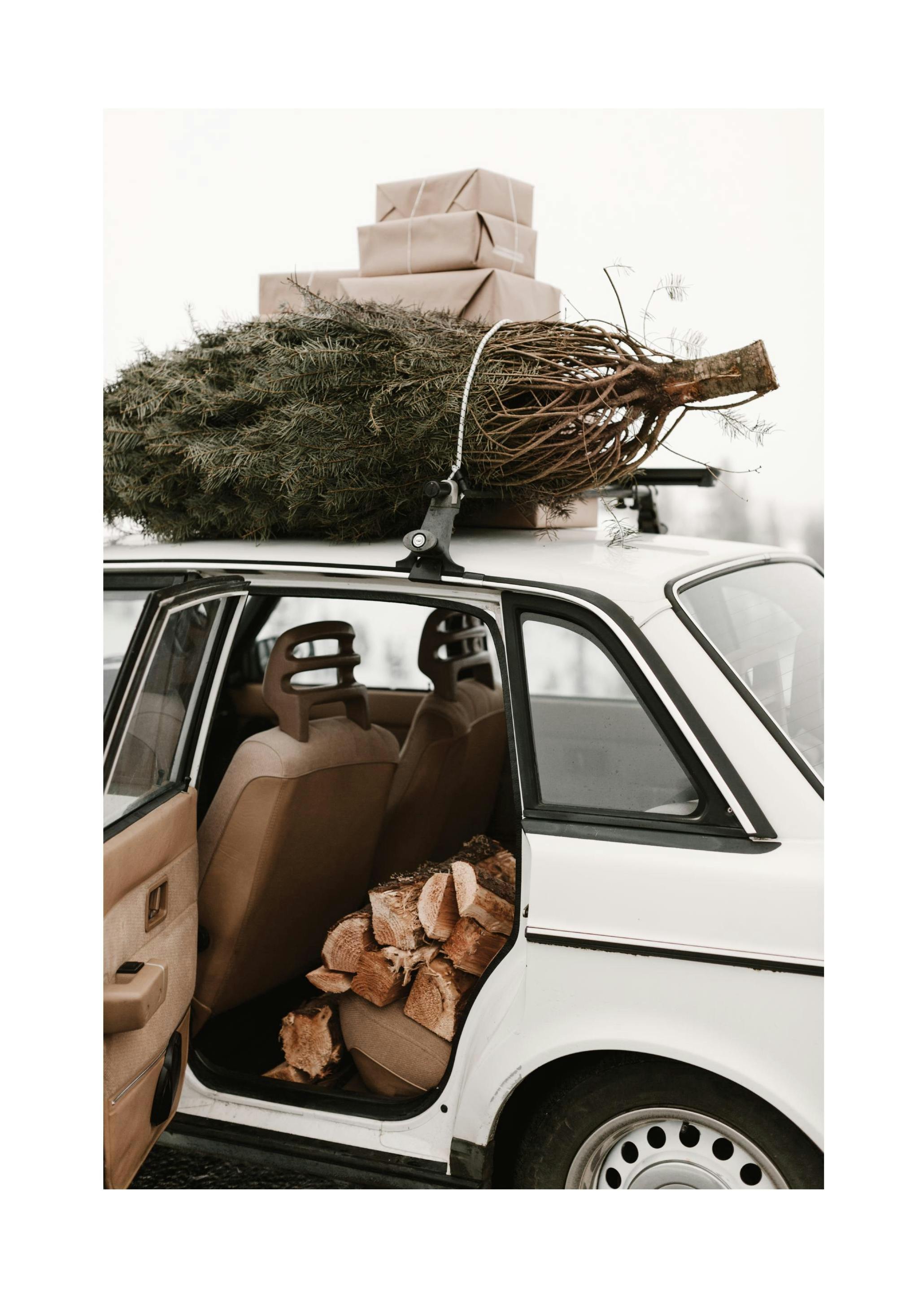 Holiday Car Print (30x40 cm)
