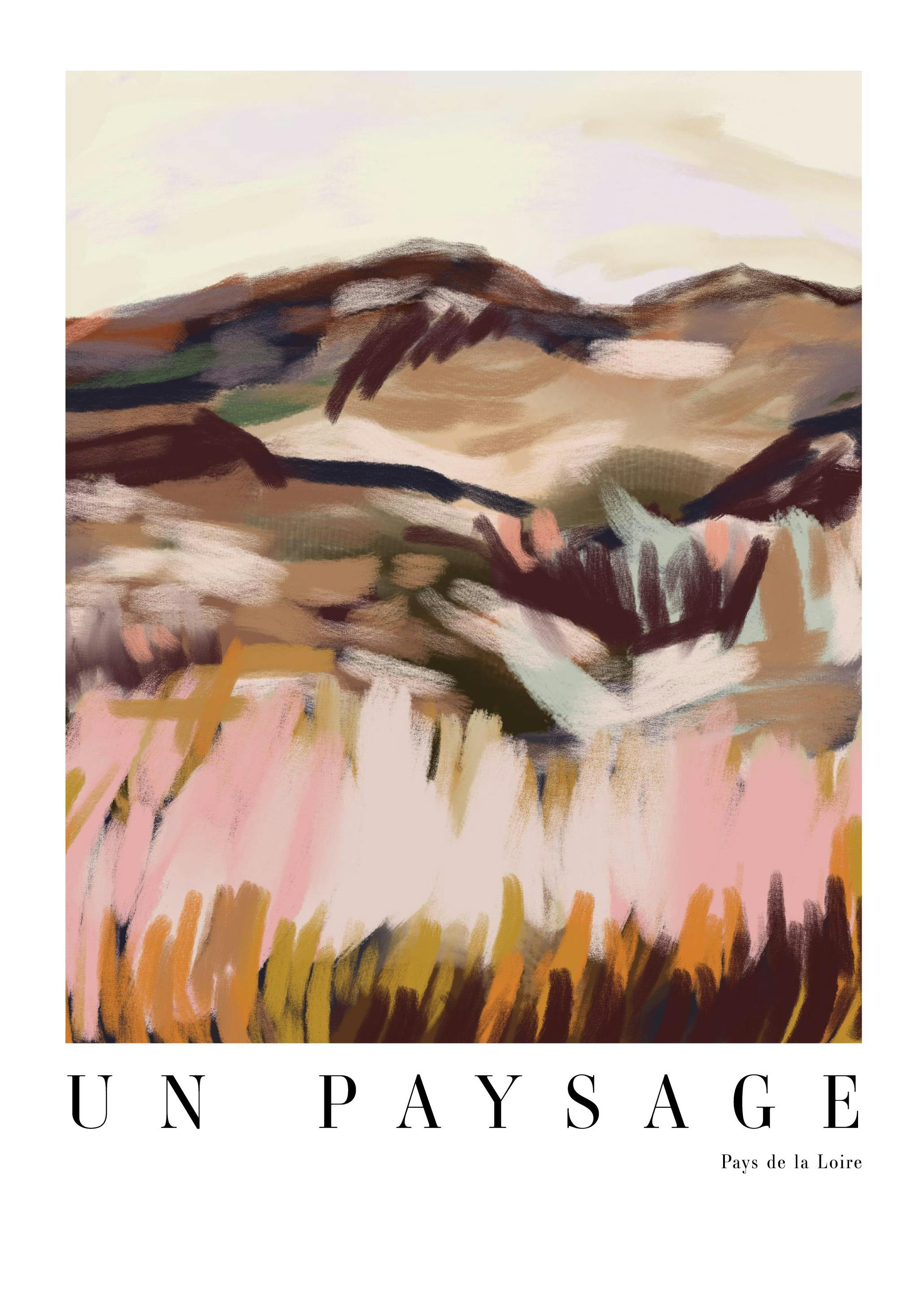 Prints - French Landscape No1 Print (40x50 cm) - Art prints