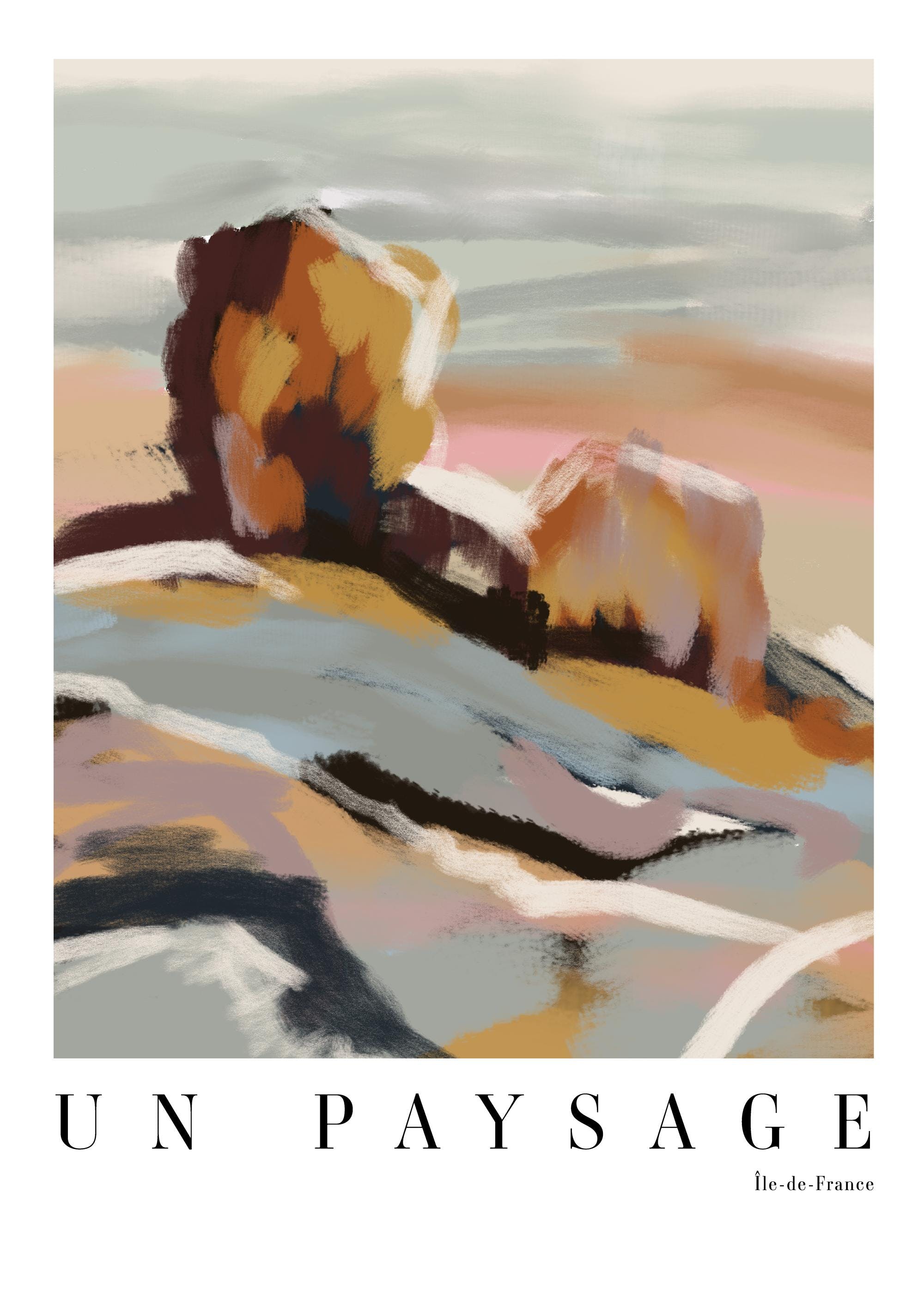 French Landscape No2 Print 0