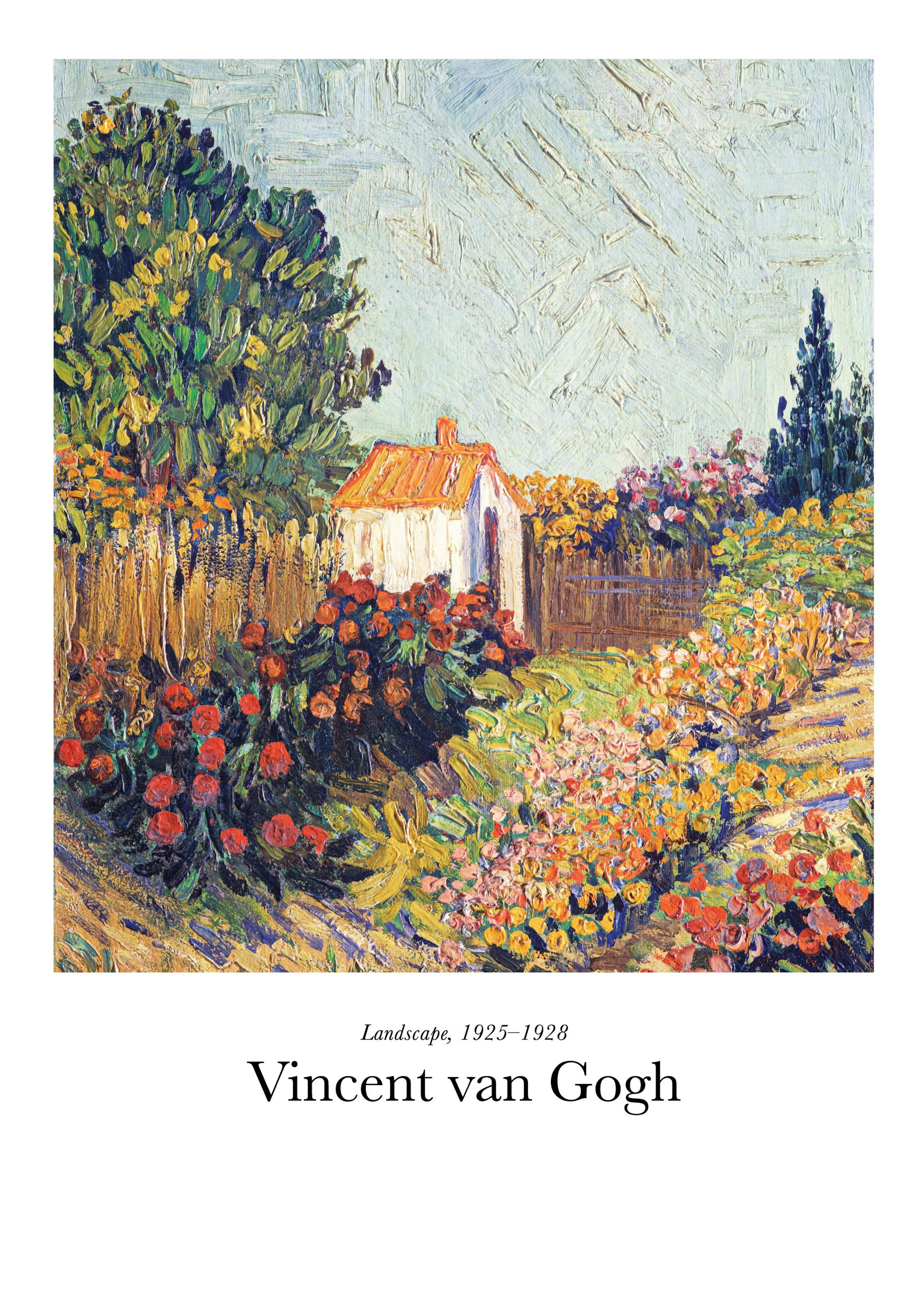 Van Gogh - Landscape Plagát 0