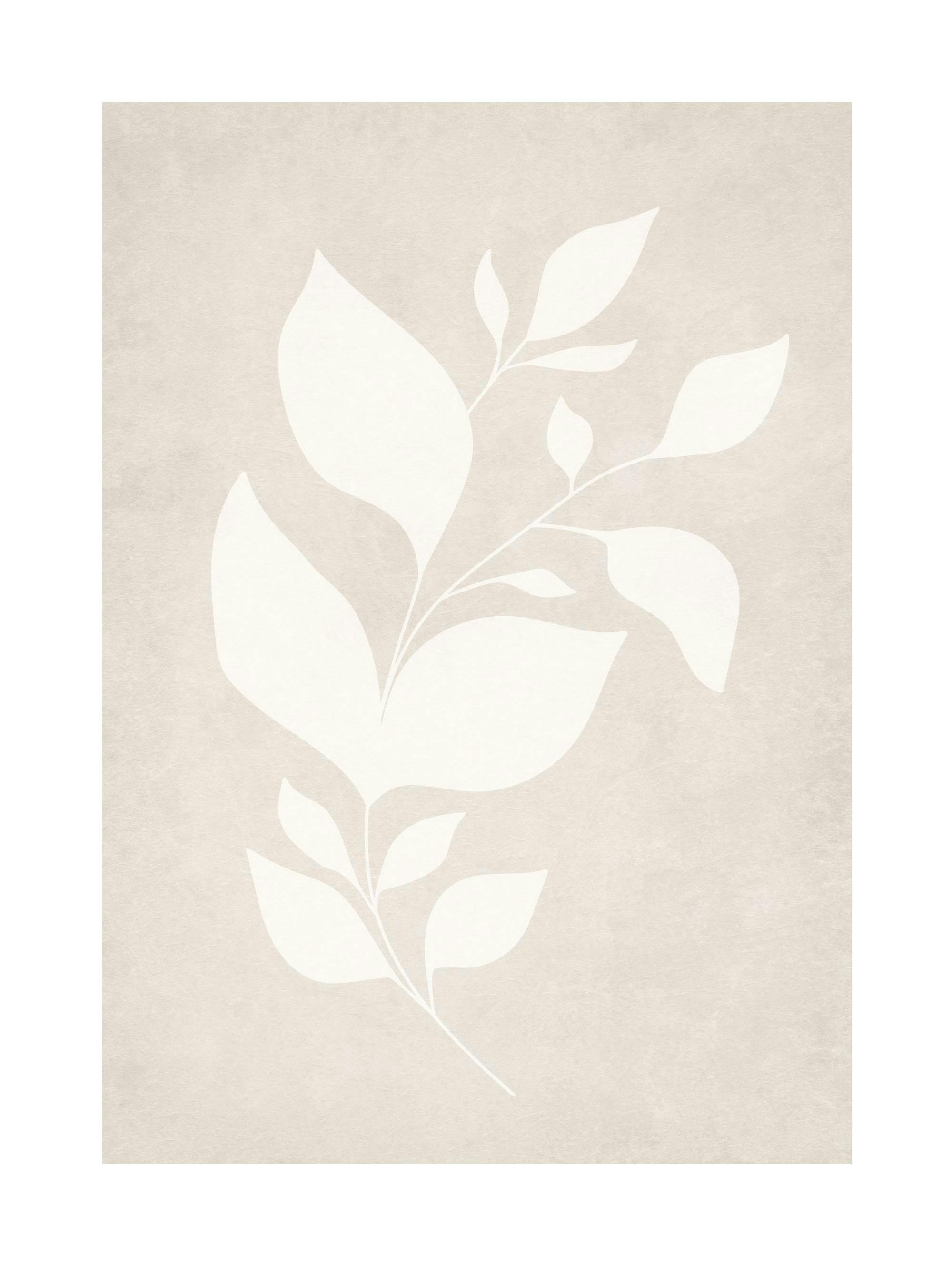 Beige Silhouette No2 Poster 0