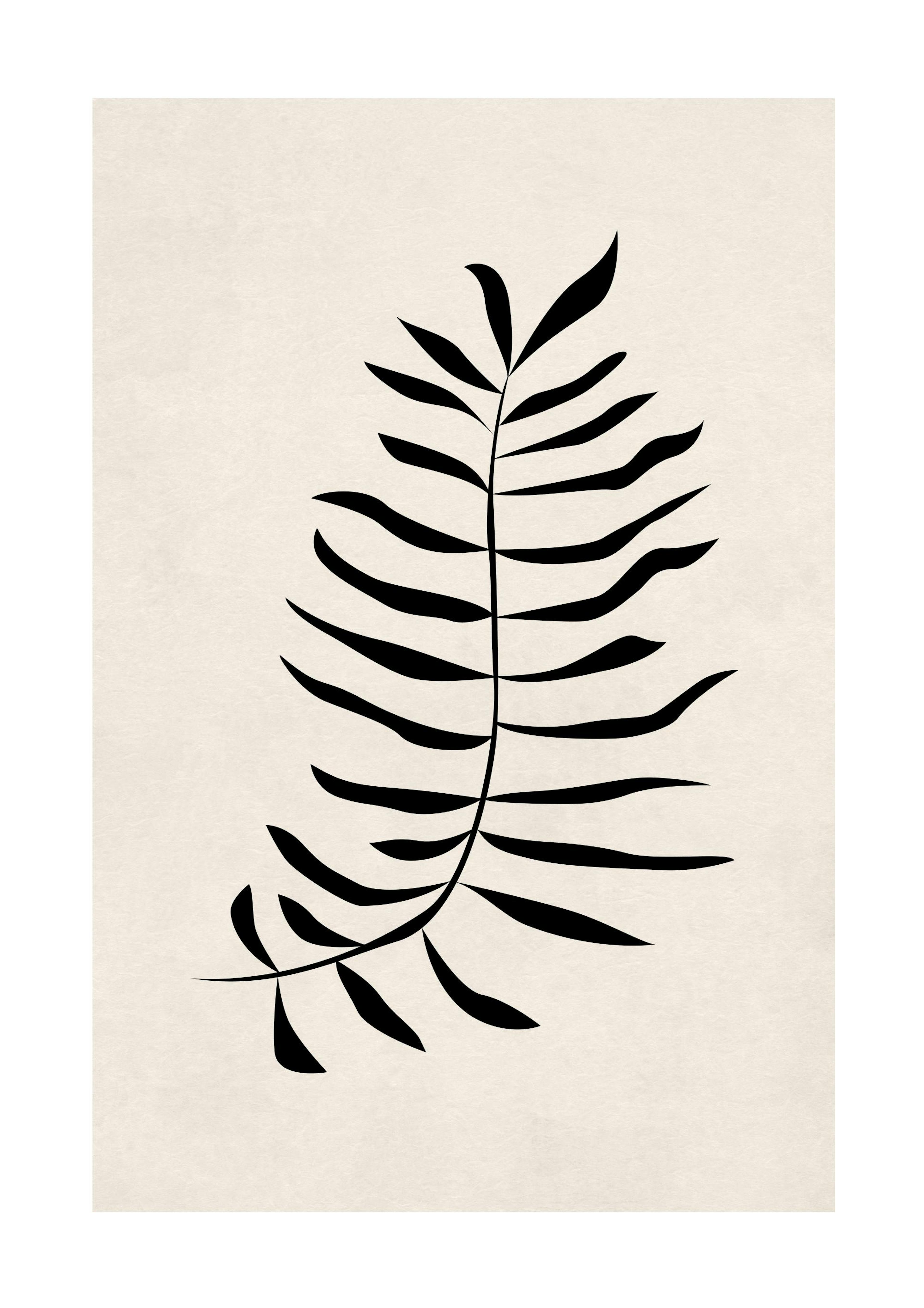 The Black Leaf Print 0