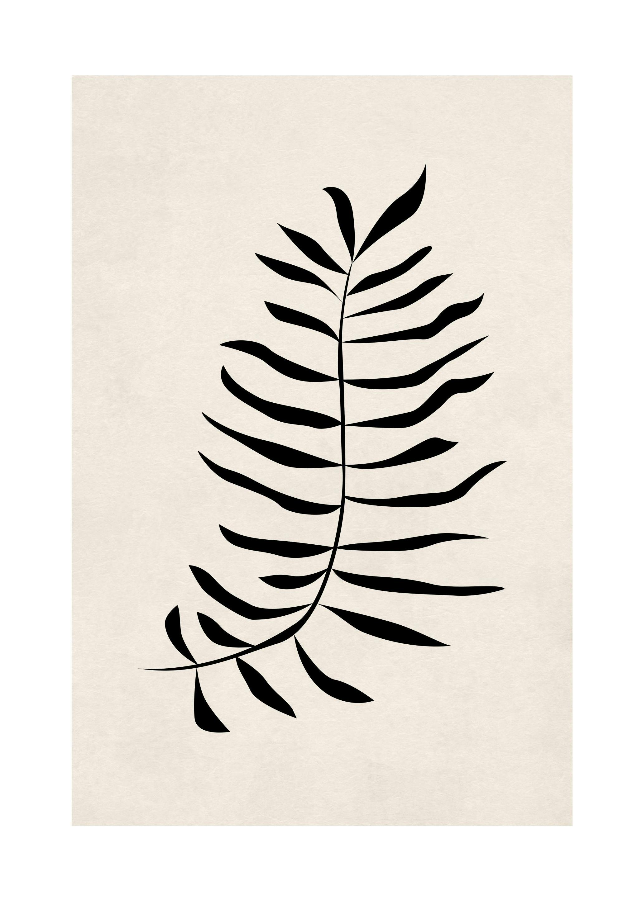 The Black Leaf Plakat (21x30 cm)-Plakaty