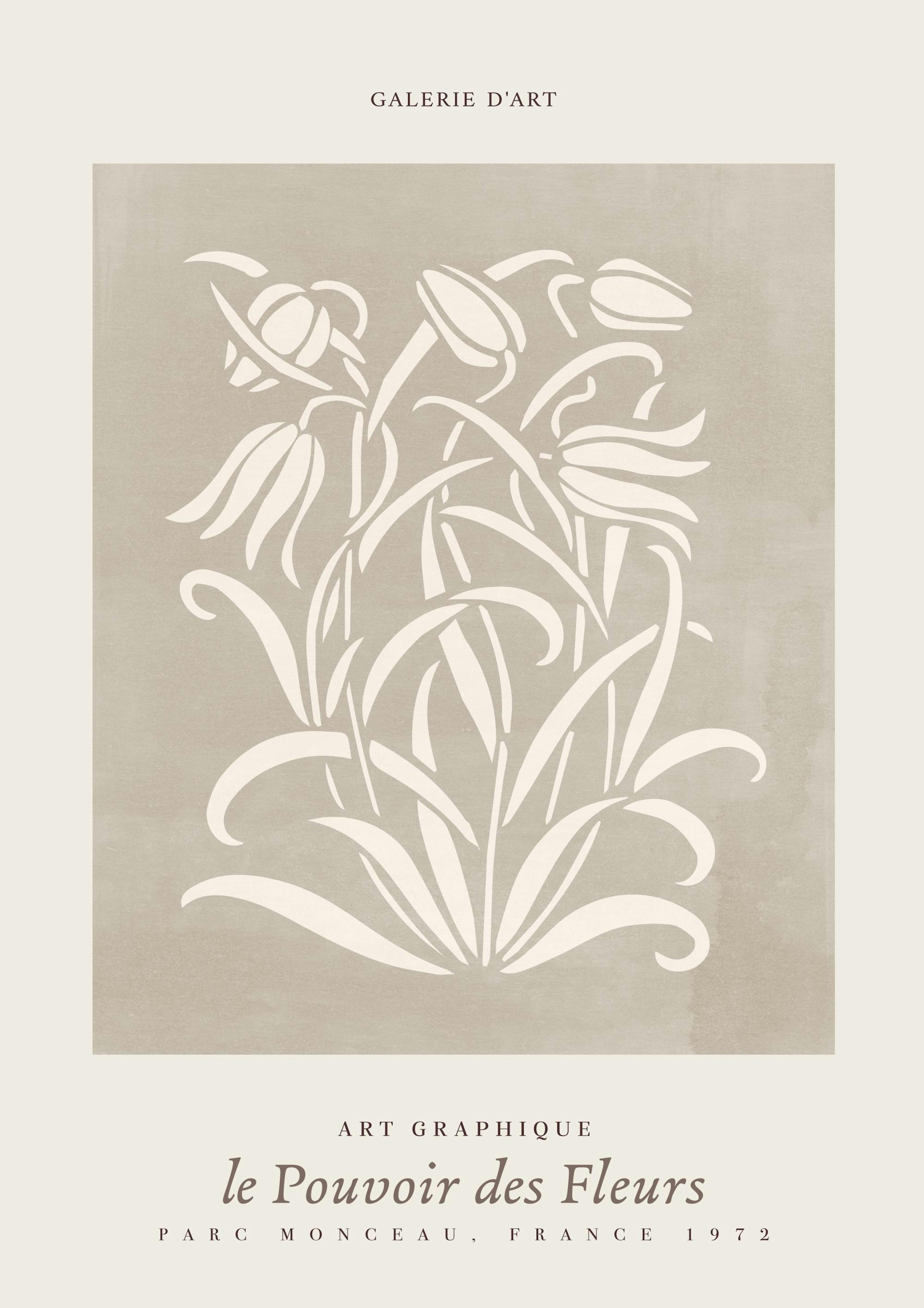 Le Pouvoir des Fleurs No2 Poster 0