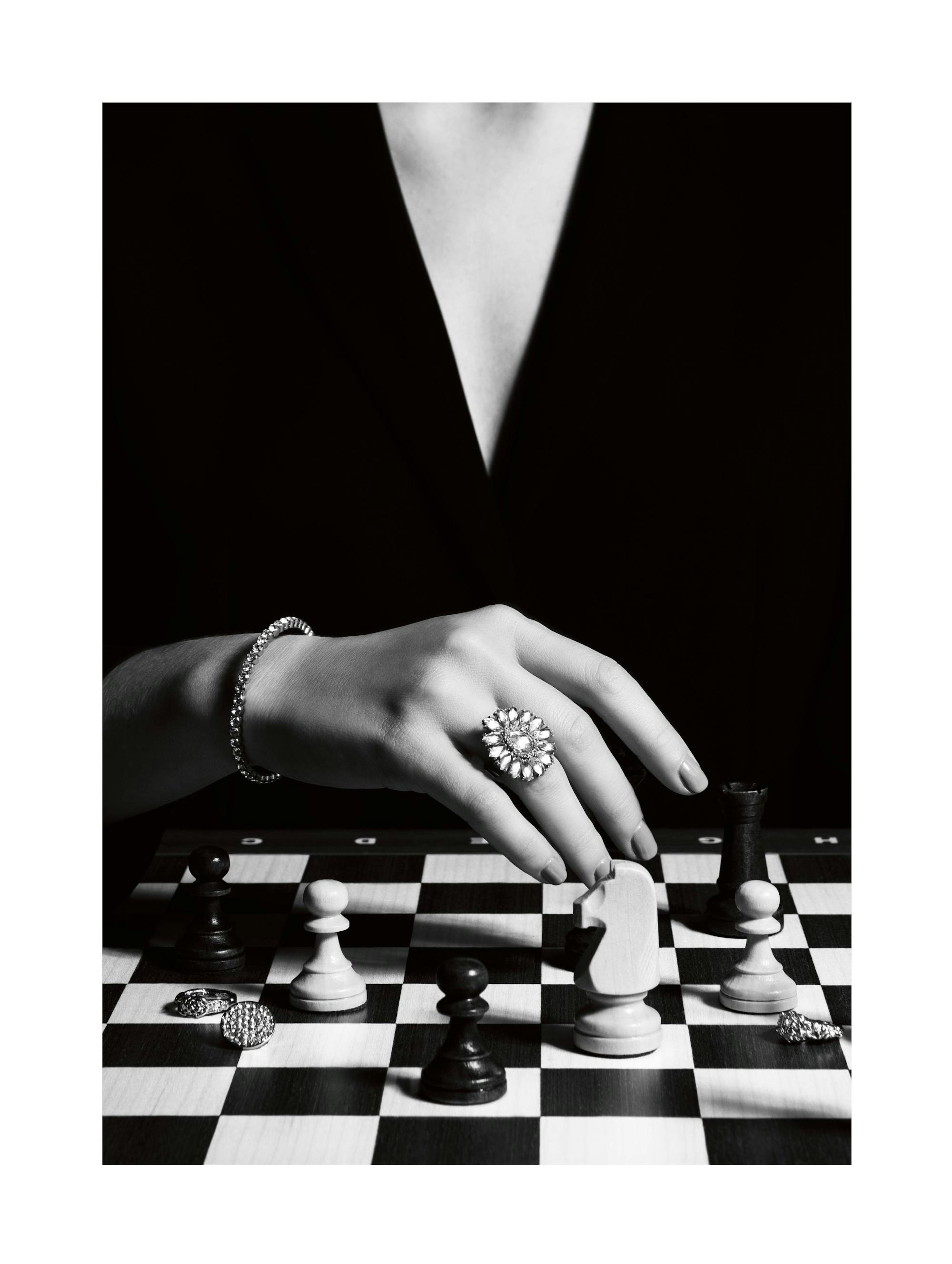 Playing Chess Print