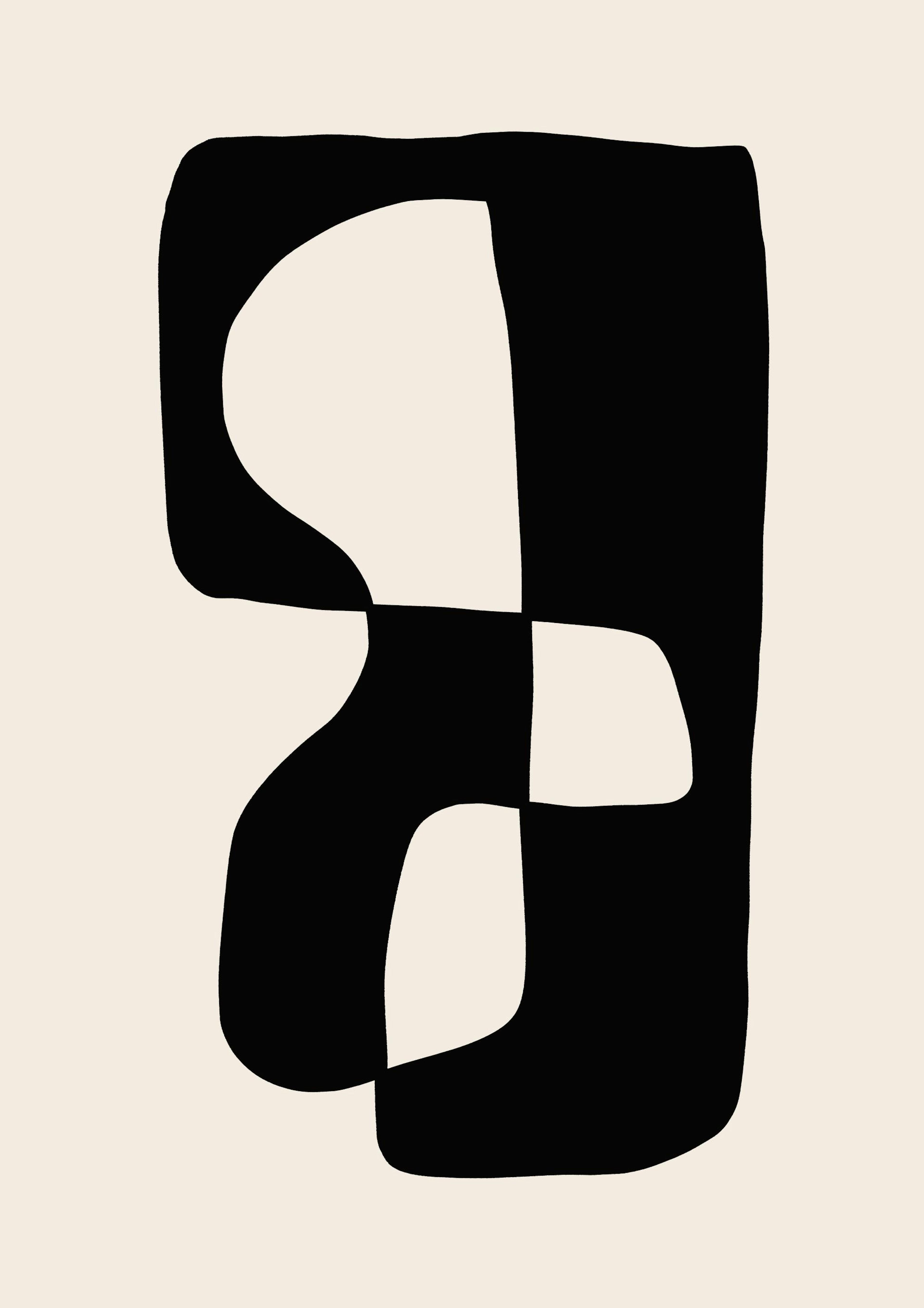 Black Shape Poster 0