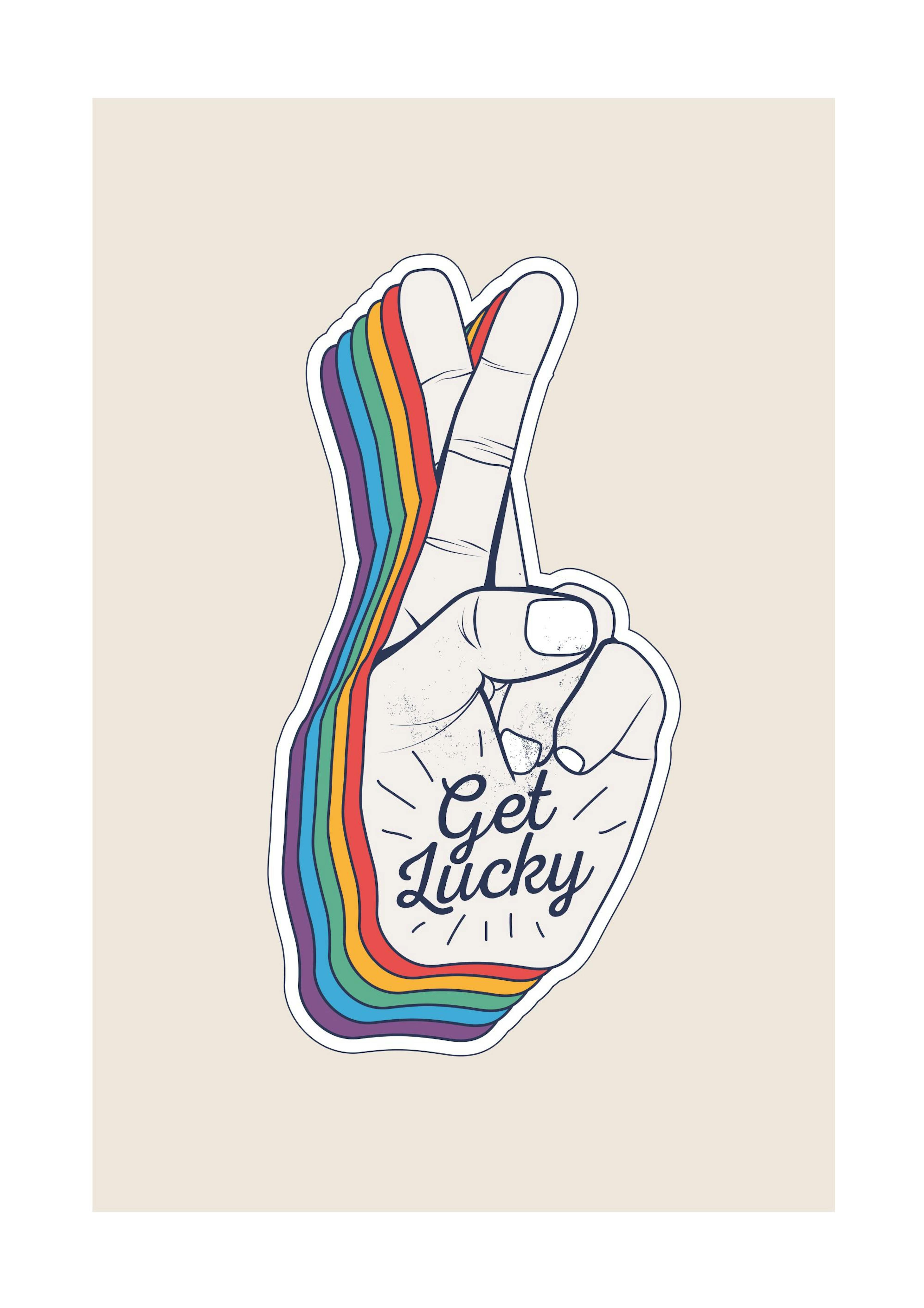 Get Lucky Print 0