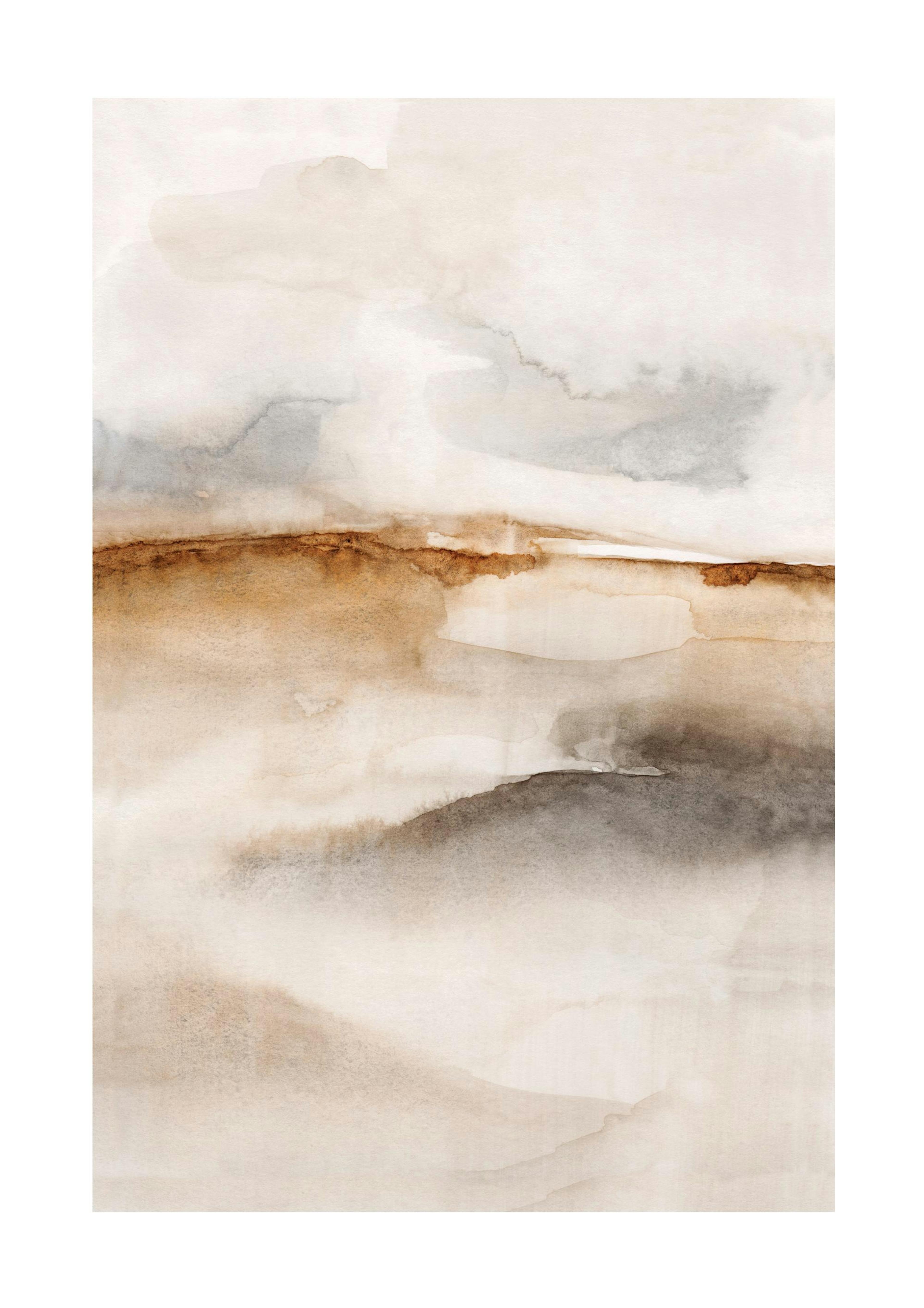Neutral Watercolor No2 Poster 0