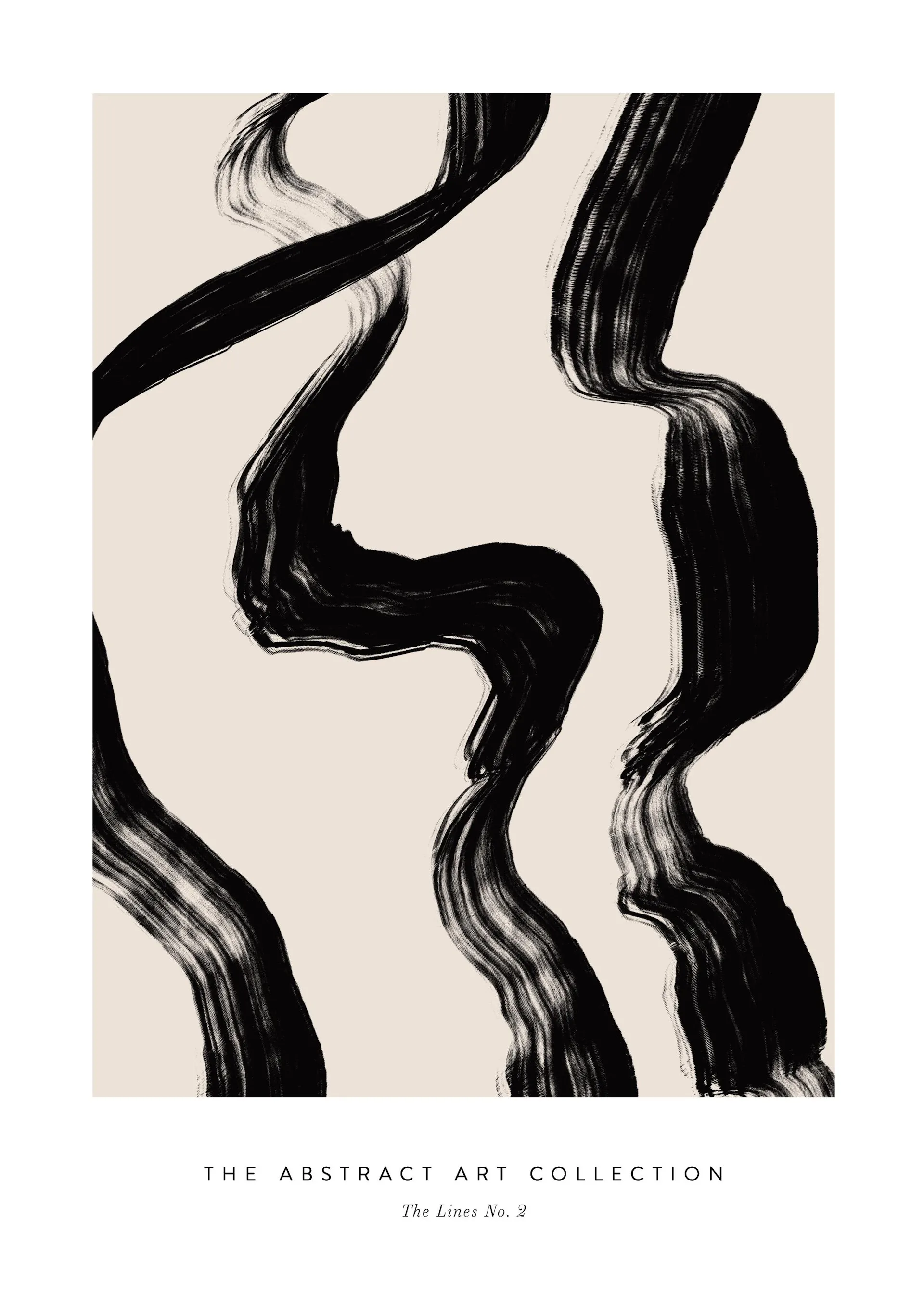 Abstract art tavelvägg