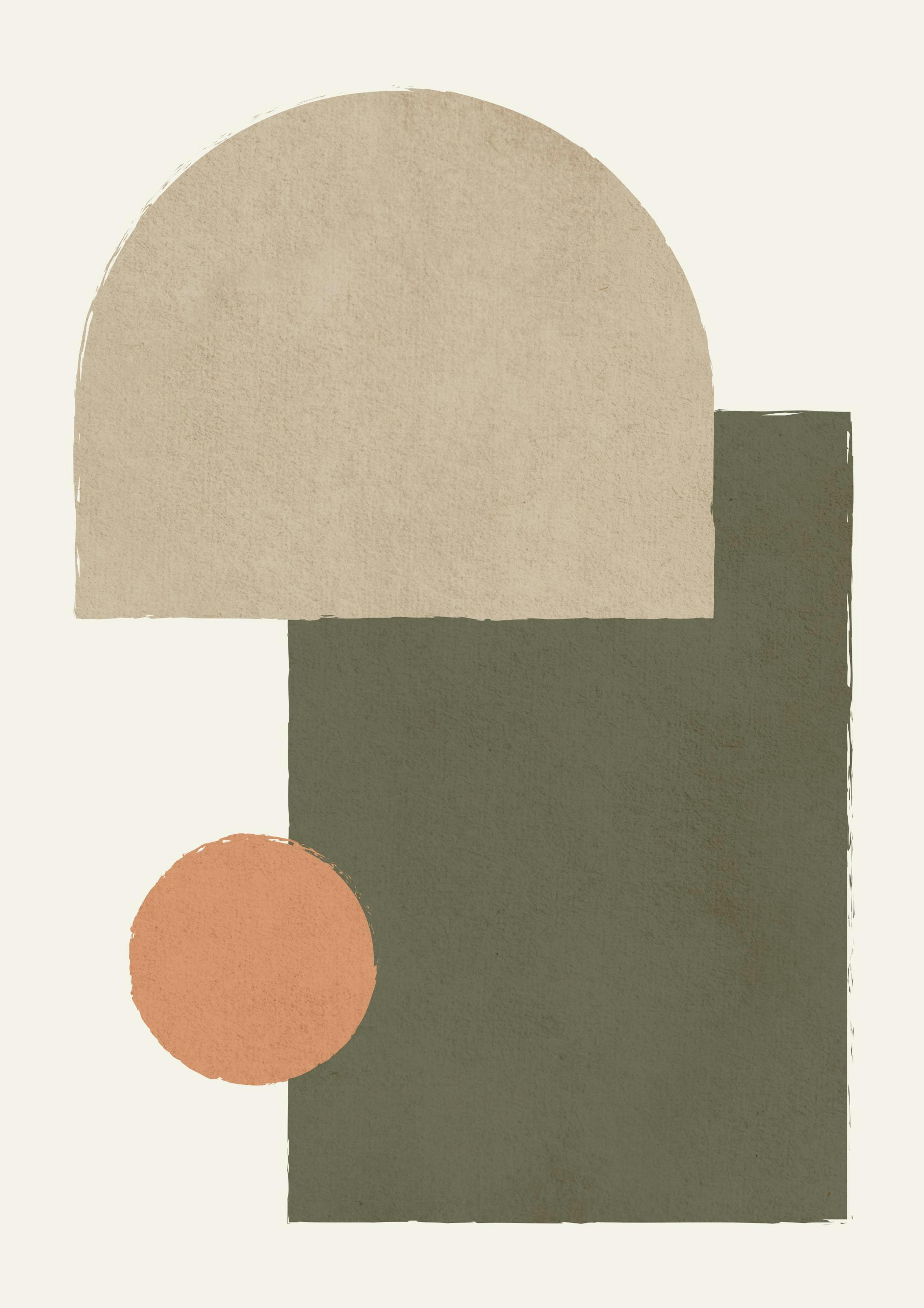 Earthy Geometrics No2 Print 0