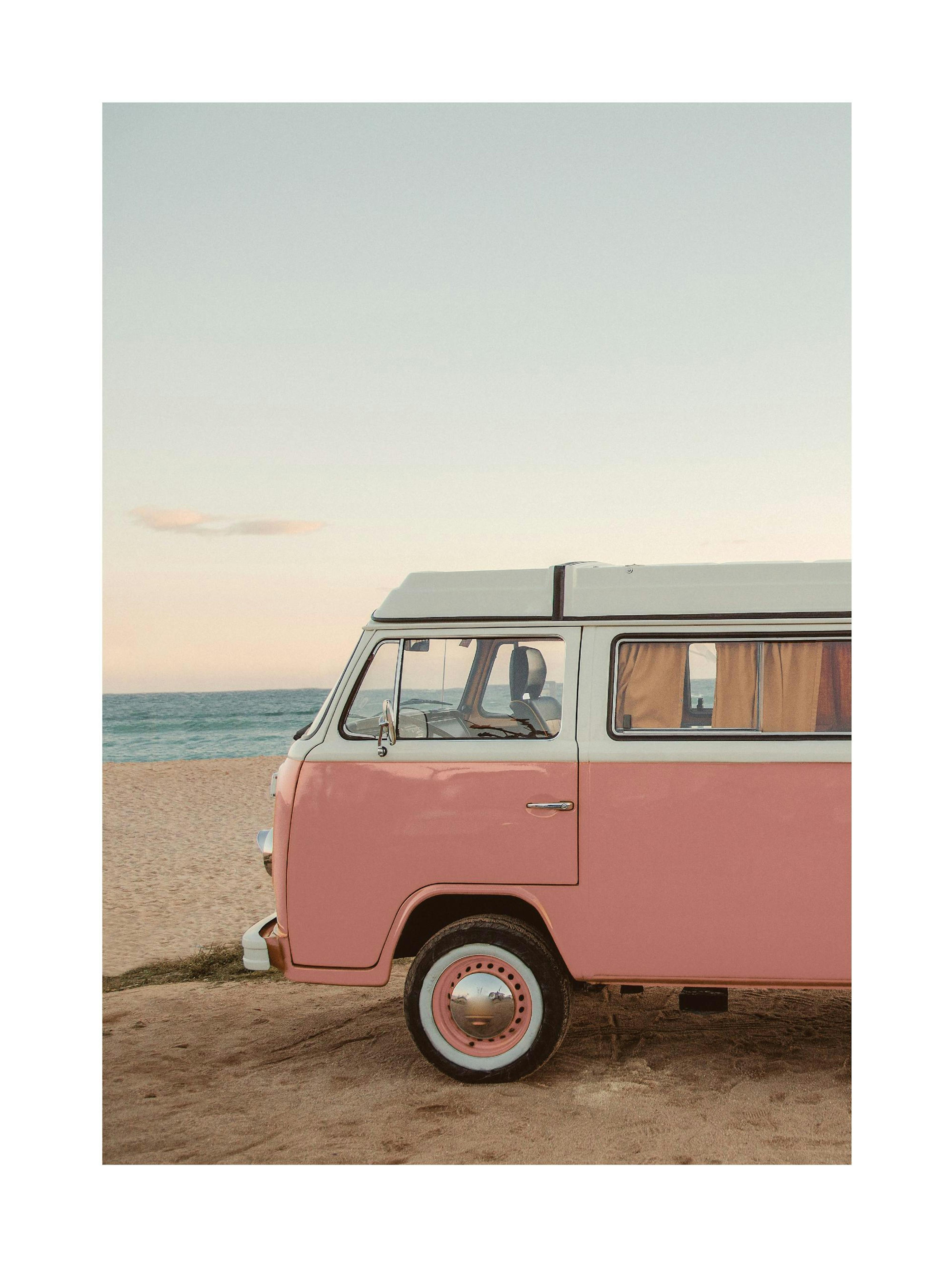 Pink Van Poster