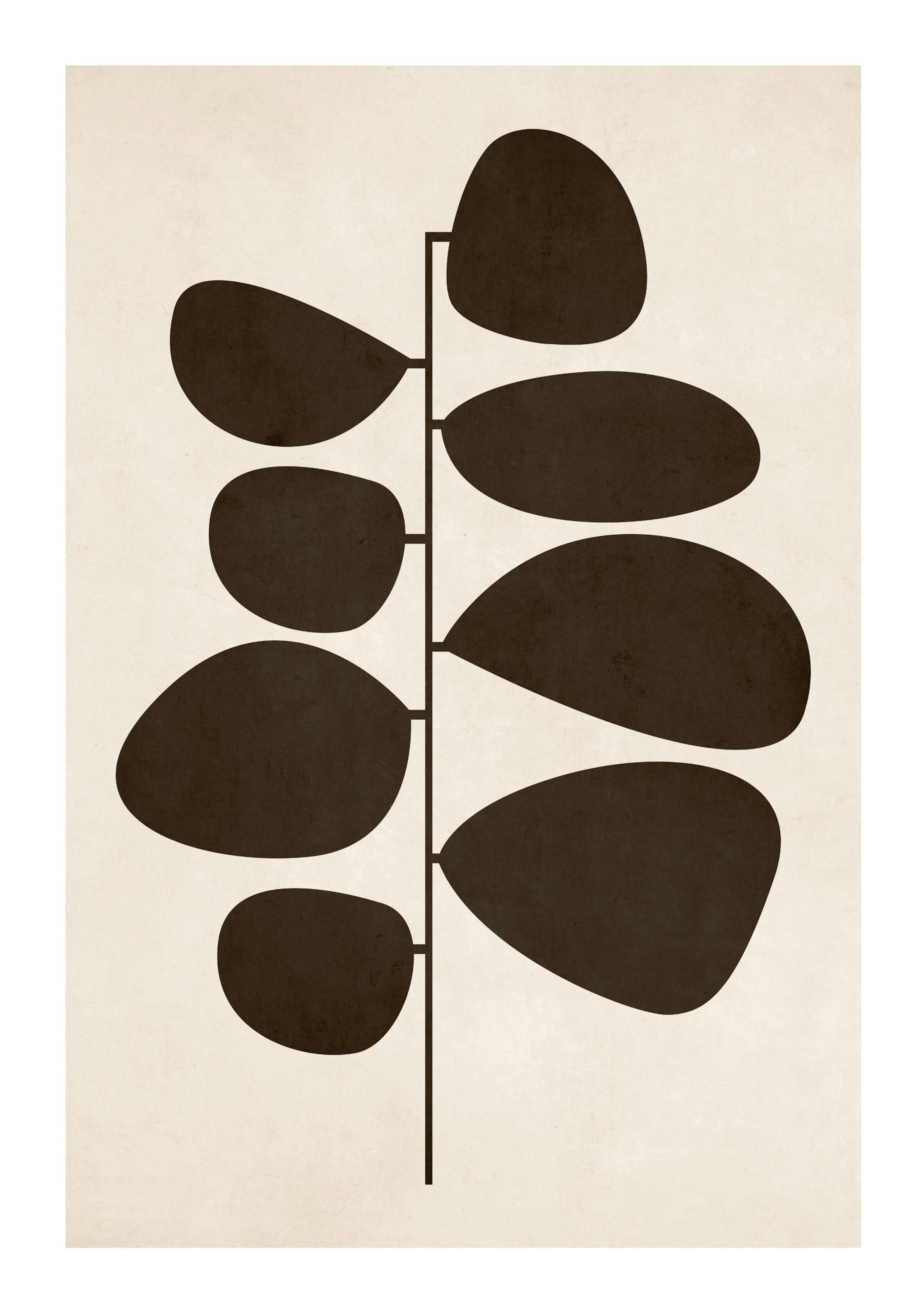 Retro Botanical Poster