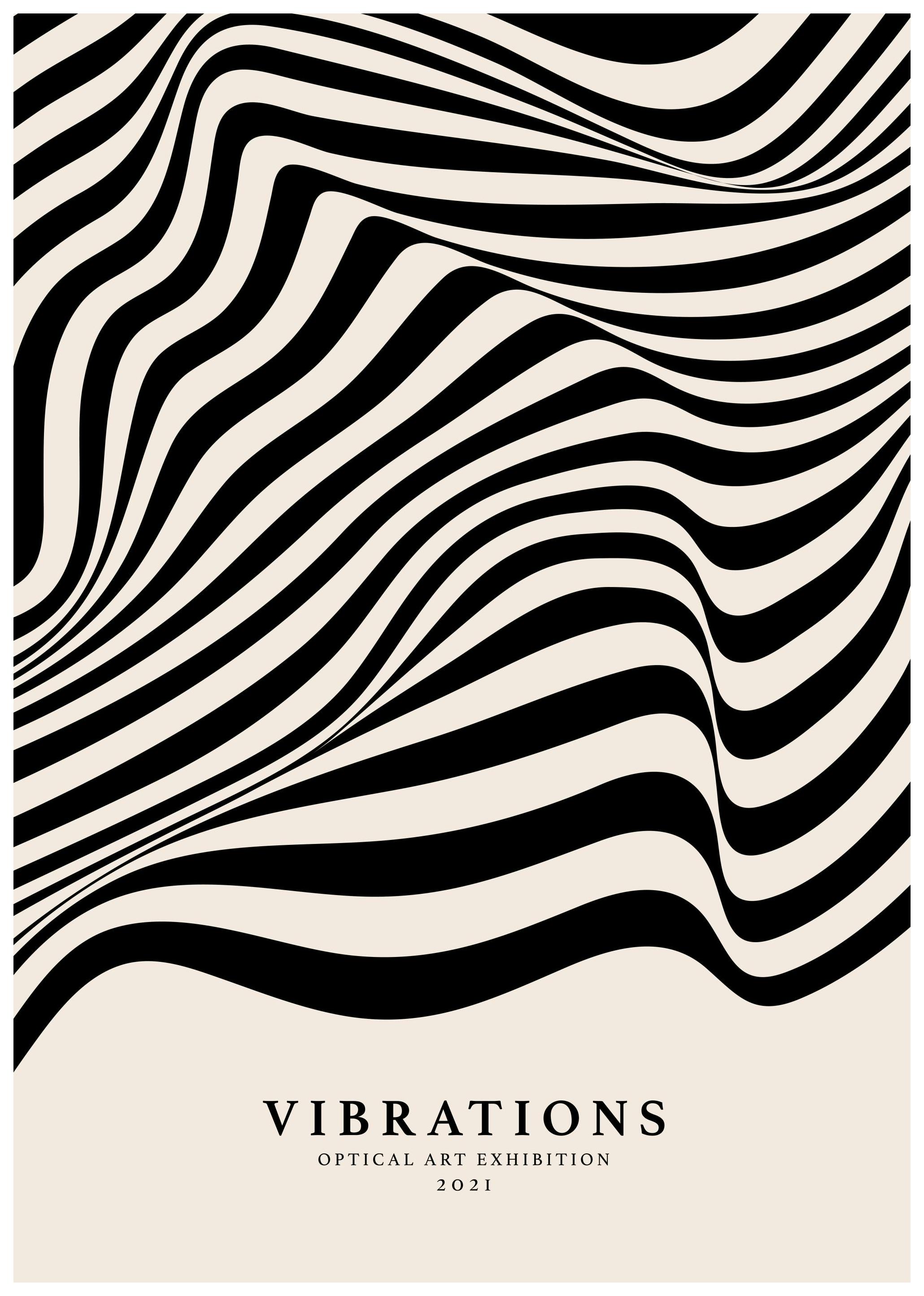 Vibrations Print (30x40 cm)