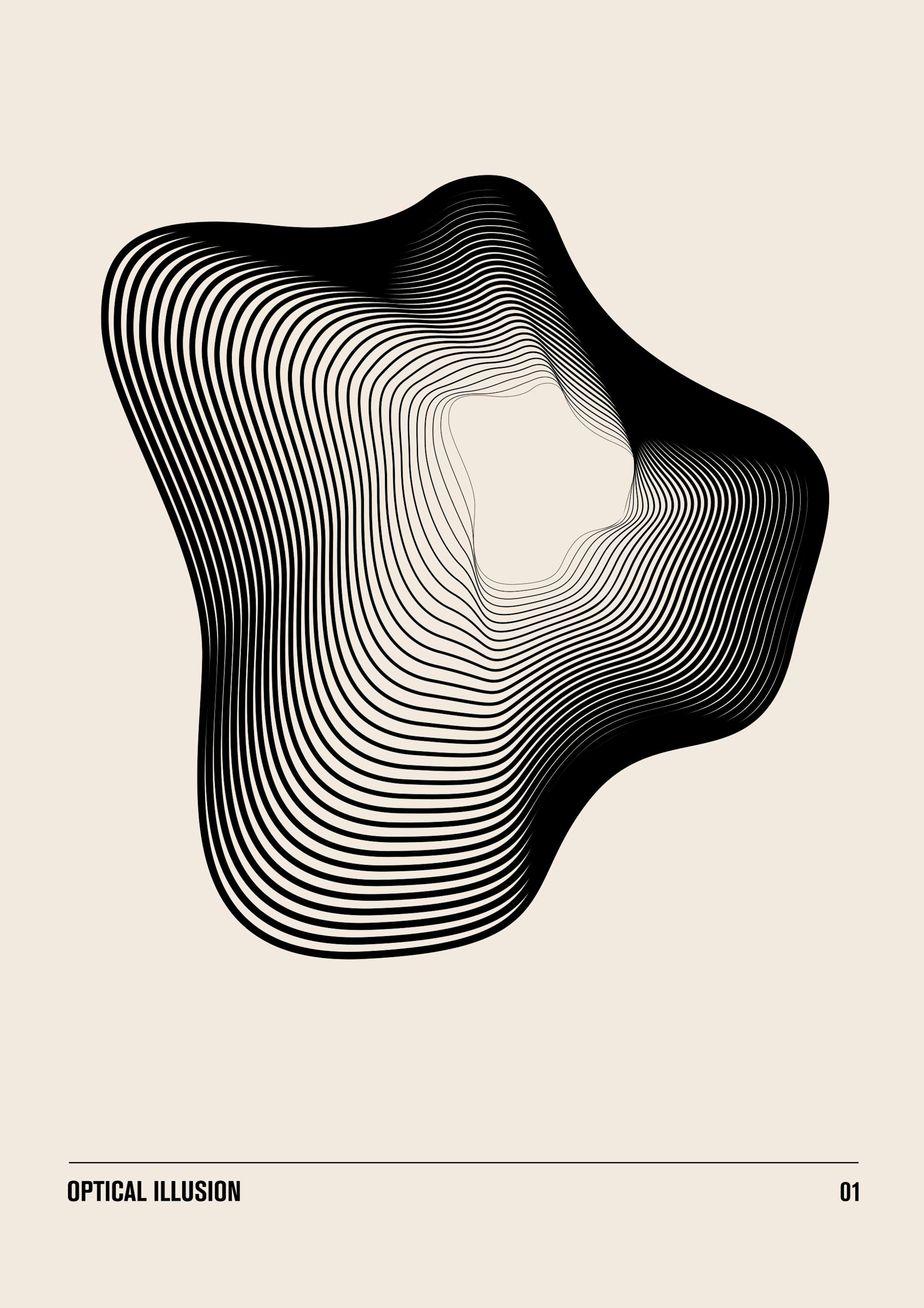Optical Illusion No1 Poster 0