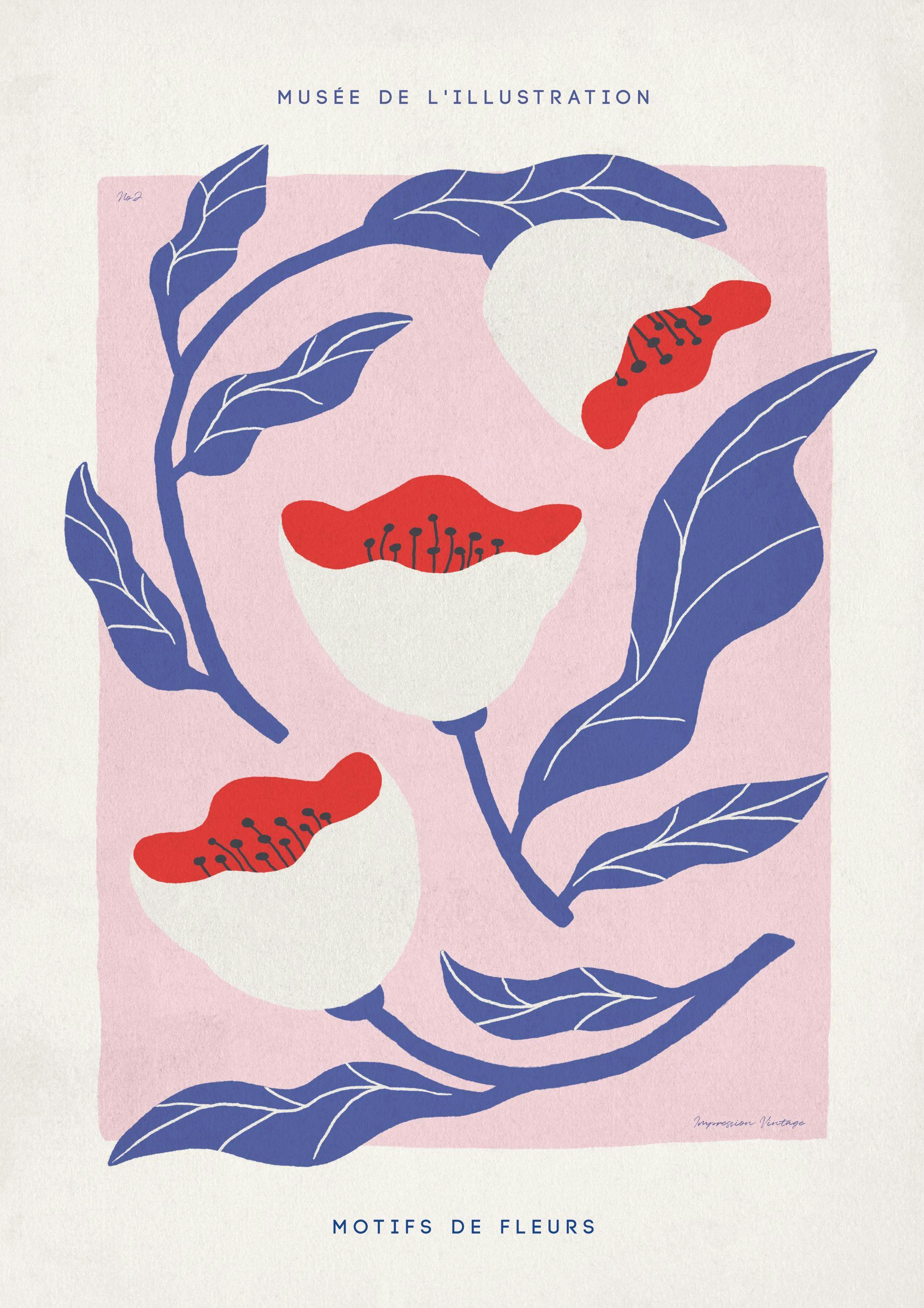Motifs de Fleurs No2 Juliste 0