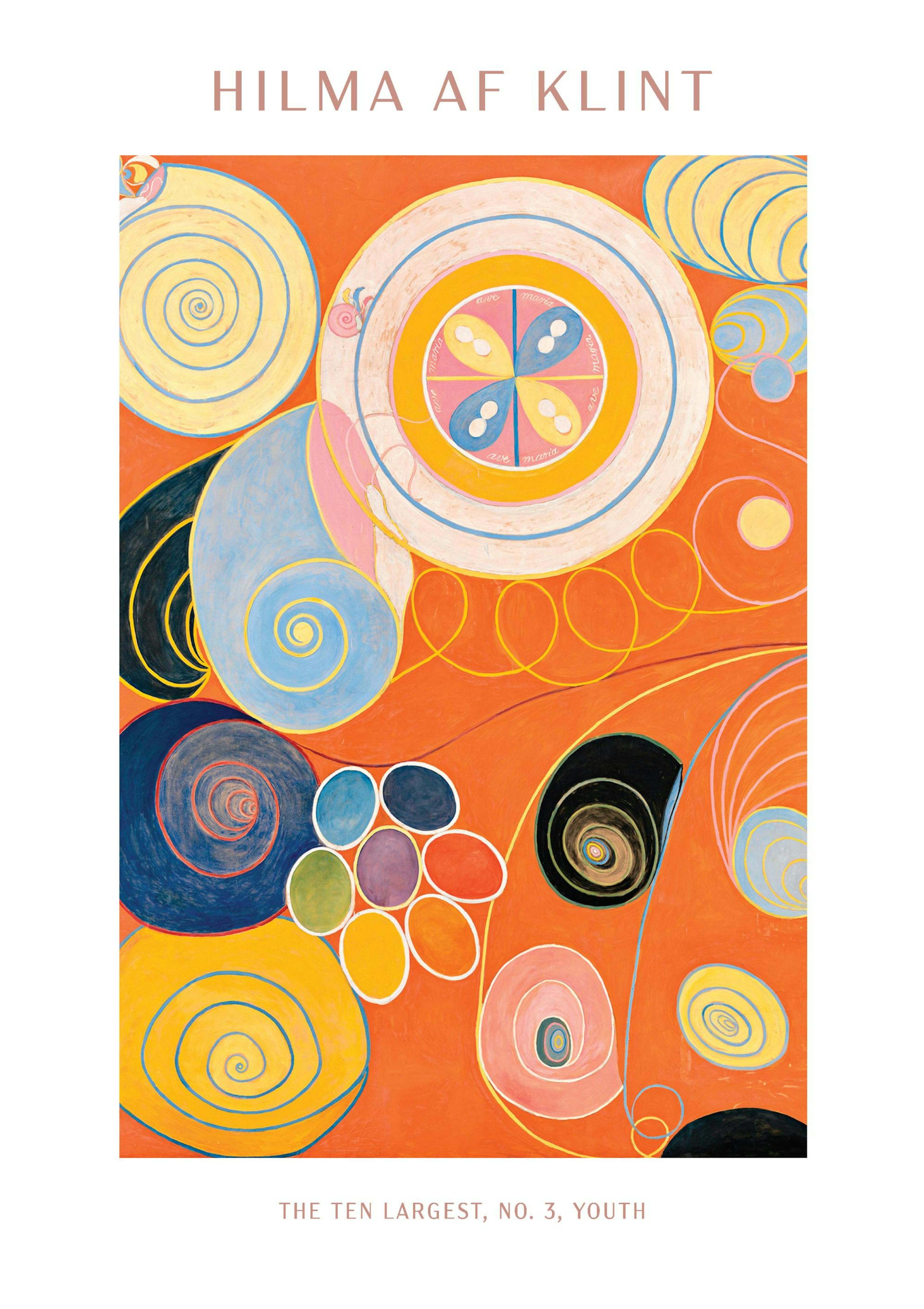 Print - The ten largest, No.3, Youth by Hilma Af Klint