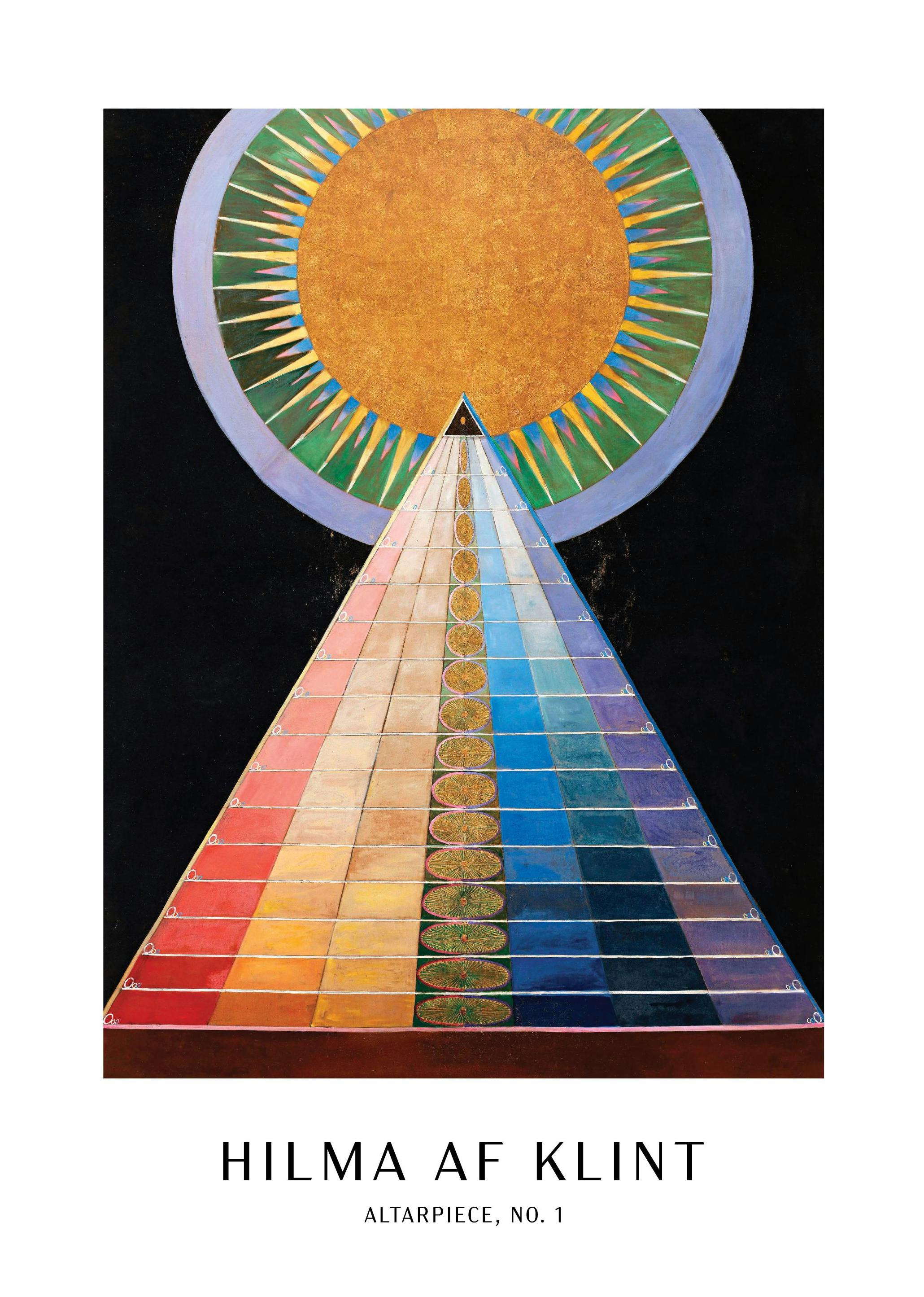 Prints - Print - Altarpiece, No.1 by Hilma Af Klint (50x70 cm) - Hilma af Klint Prints