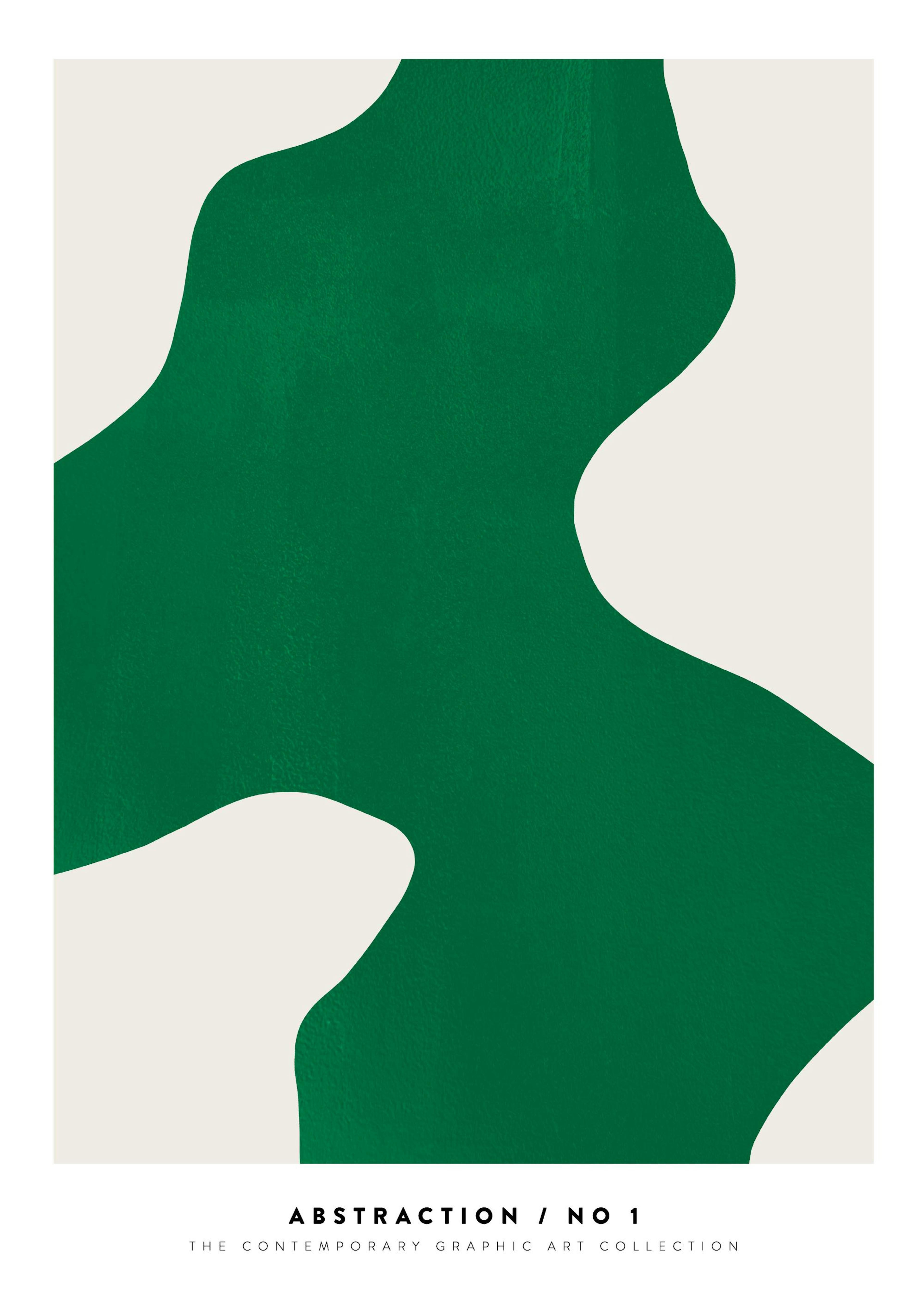 Green Shape Poster 0