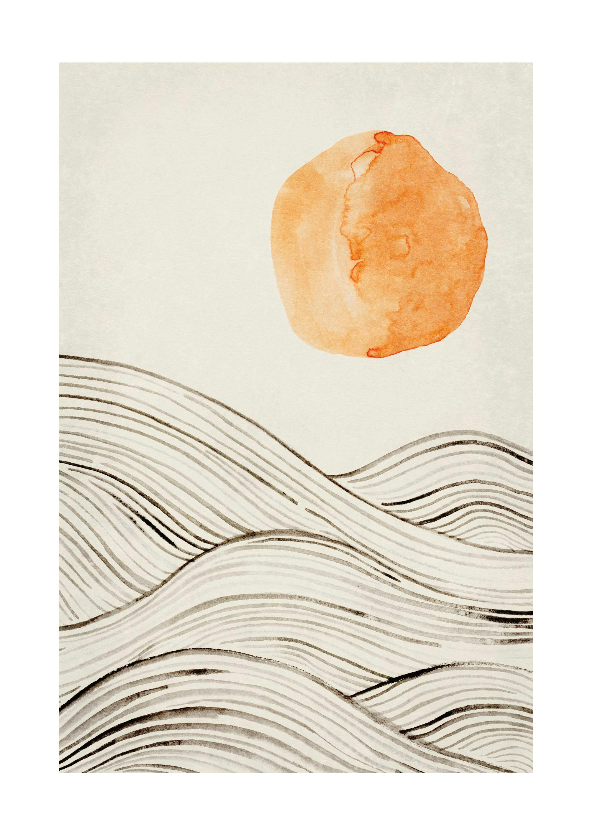 Ink Waves No2 포스터 0
