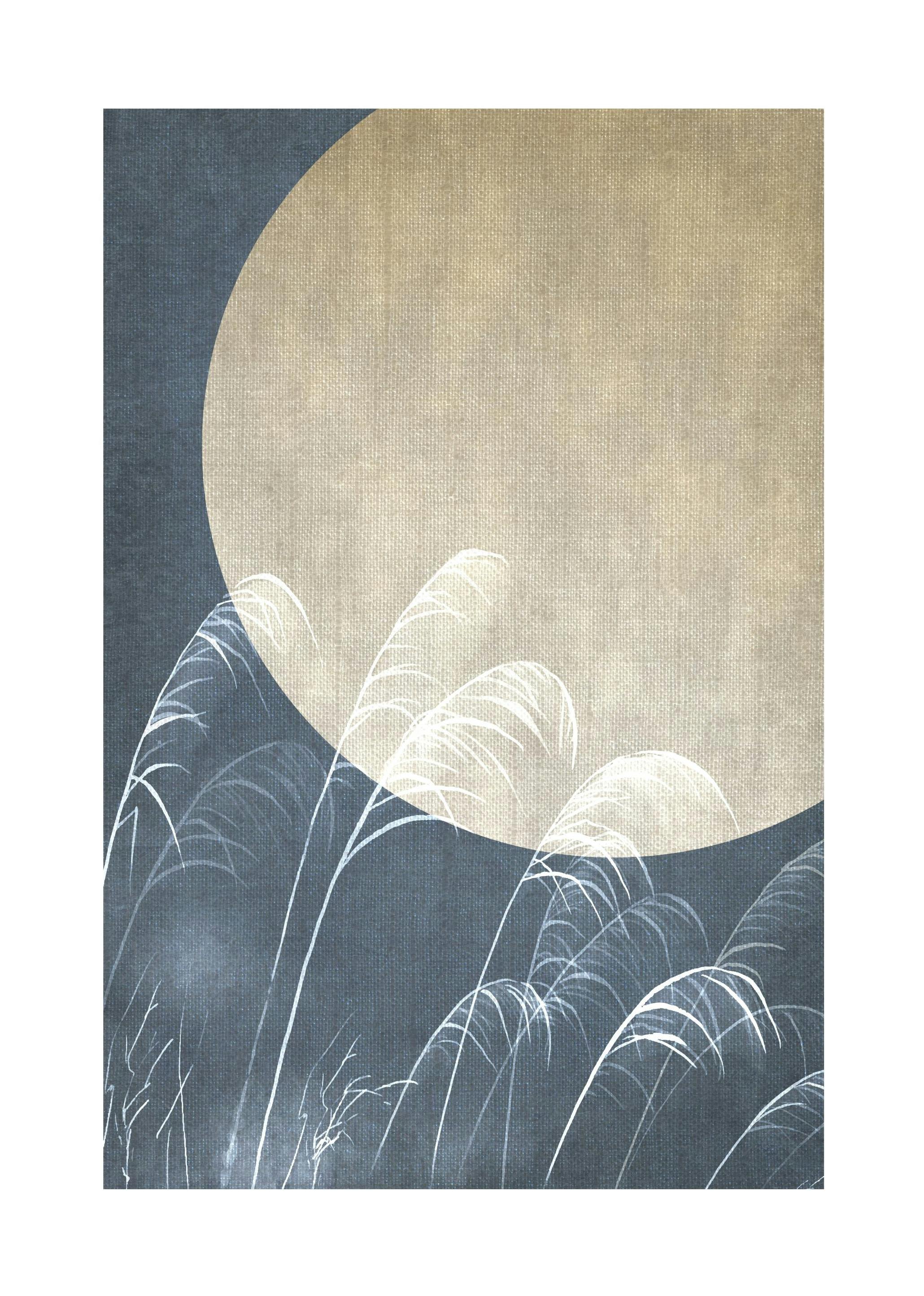 Moon Night Sky No1 Poster (30x40 cm)- Arte grafica e poster