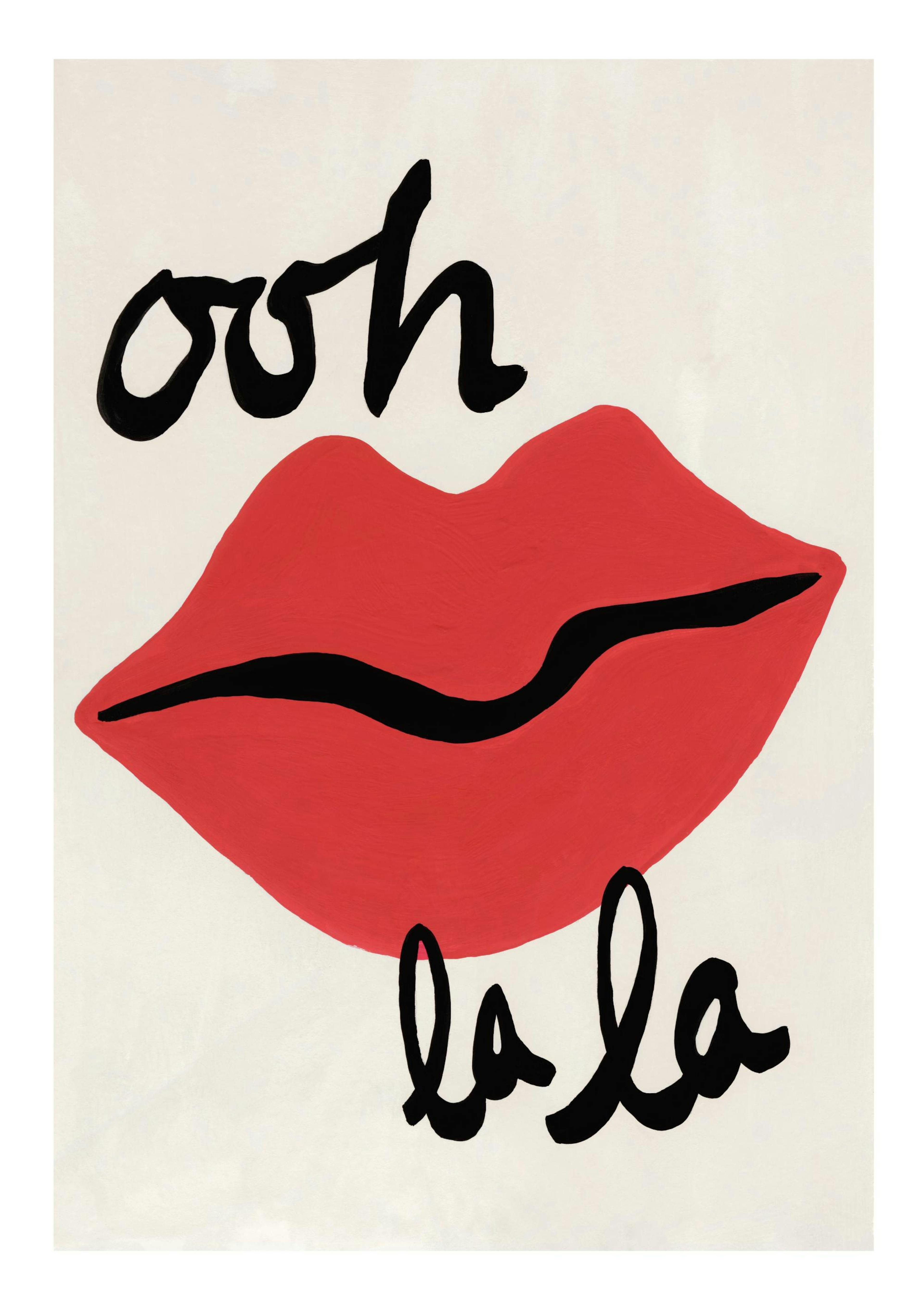 Red Lips Poster 0