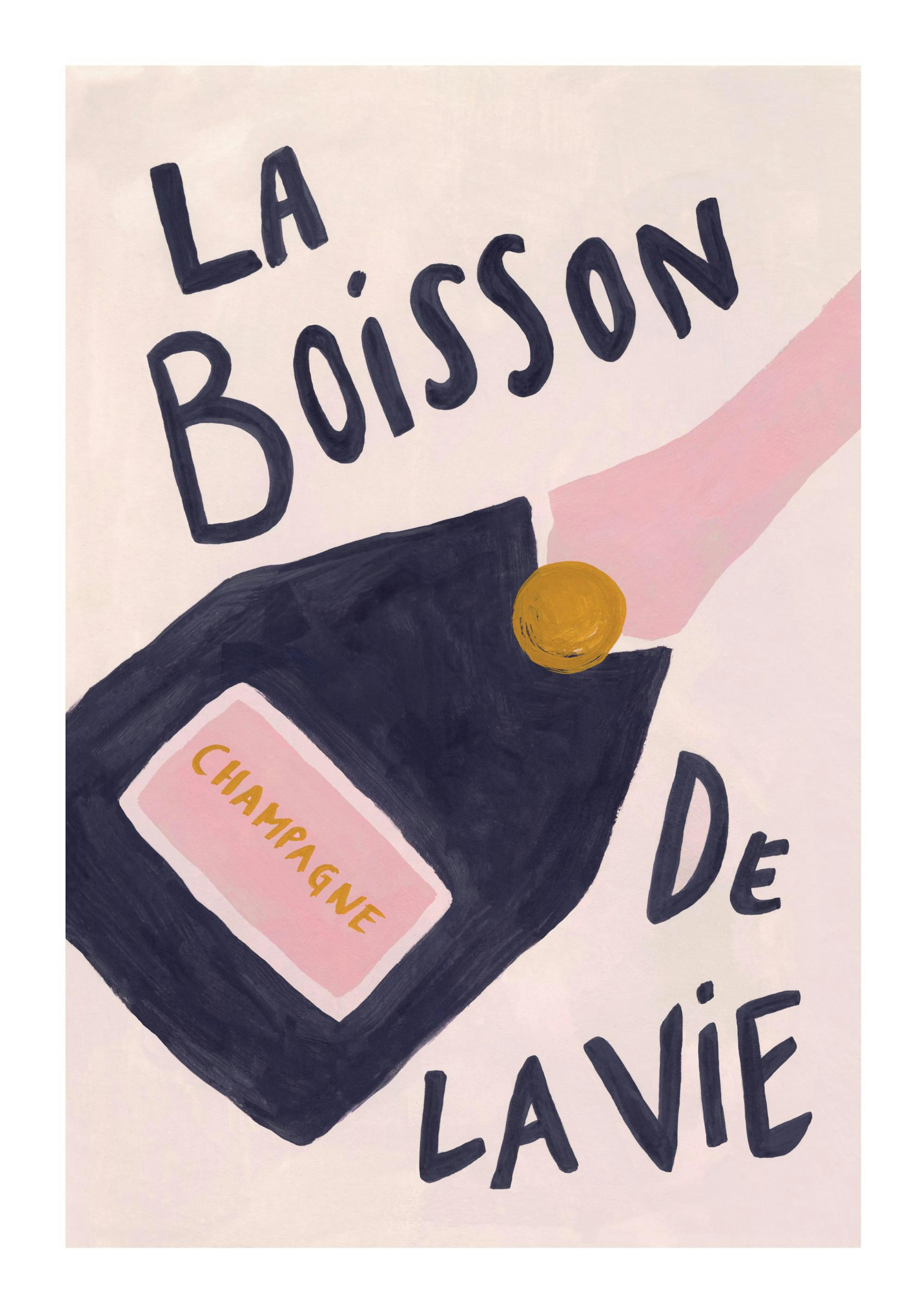 La Boisson de la Vie Print