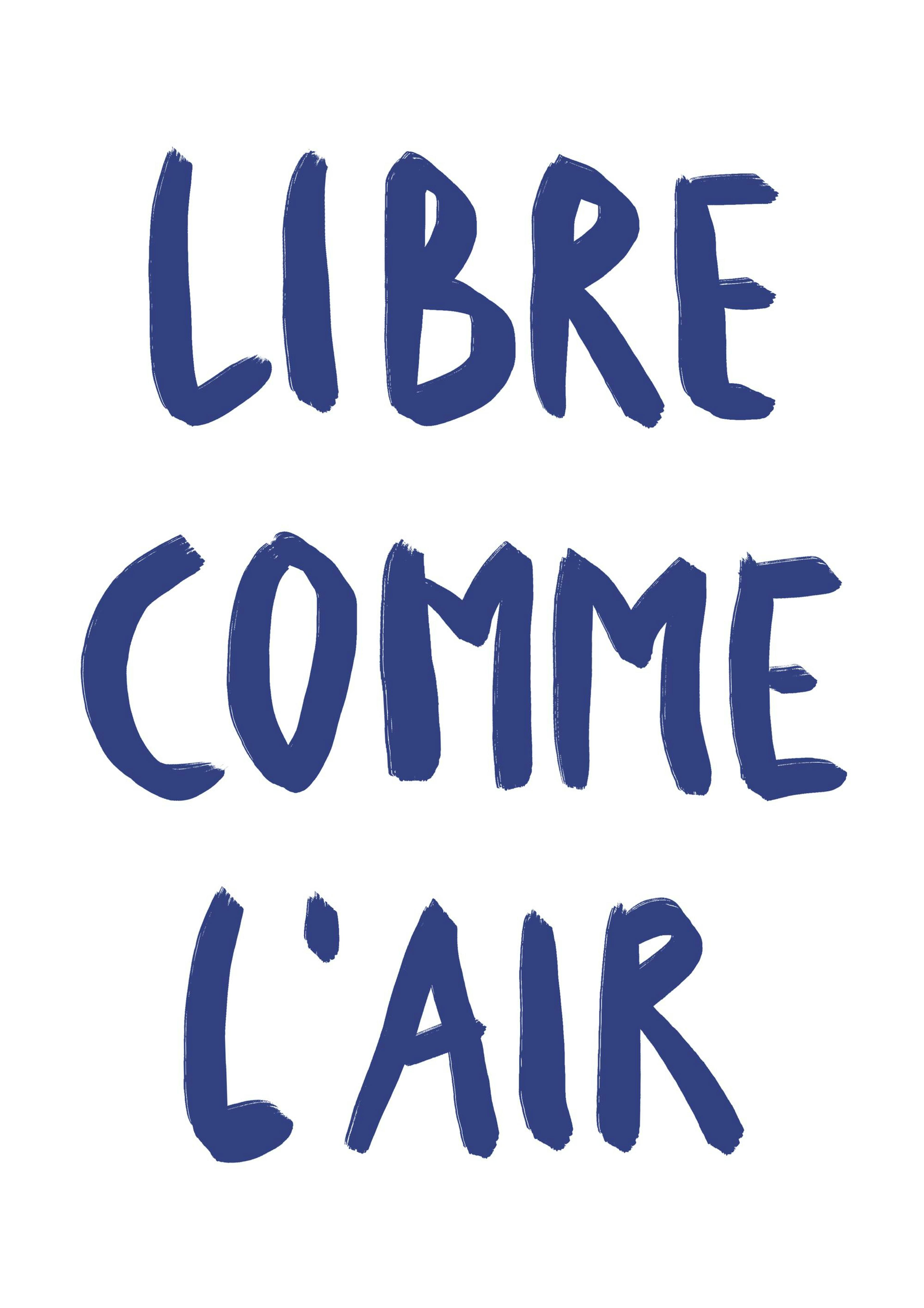 Libre Comme l'Air Poster 0