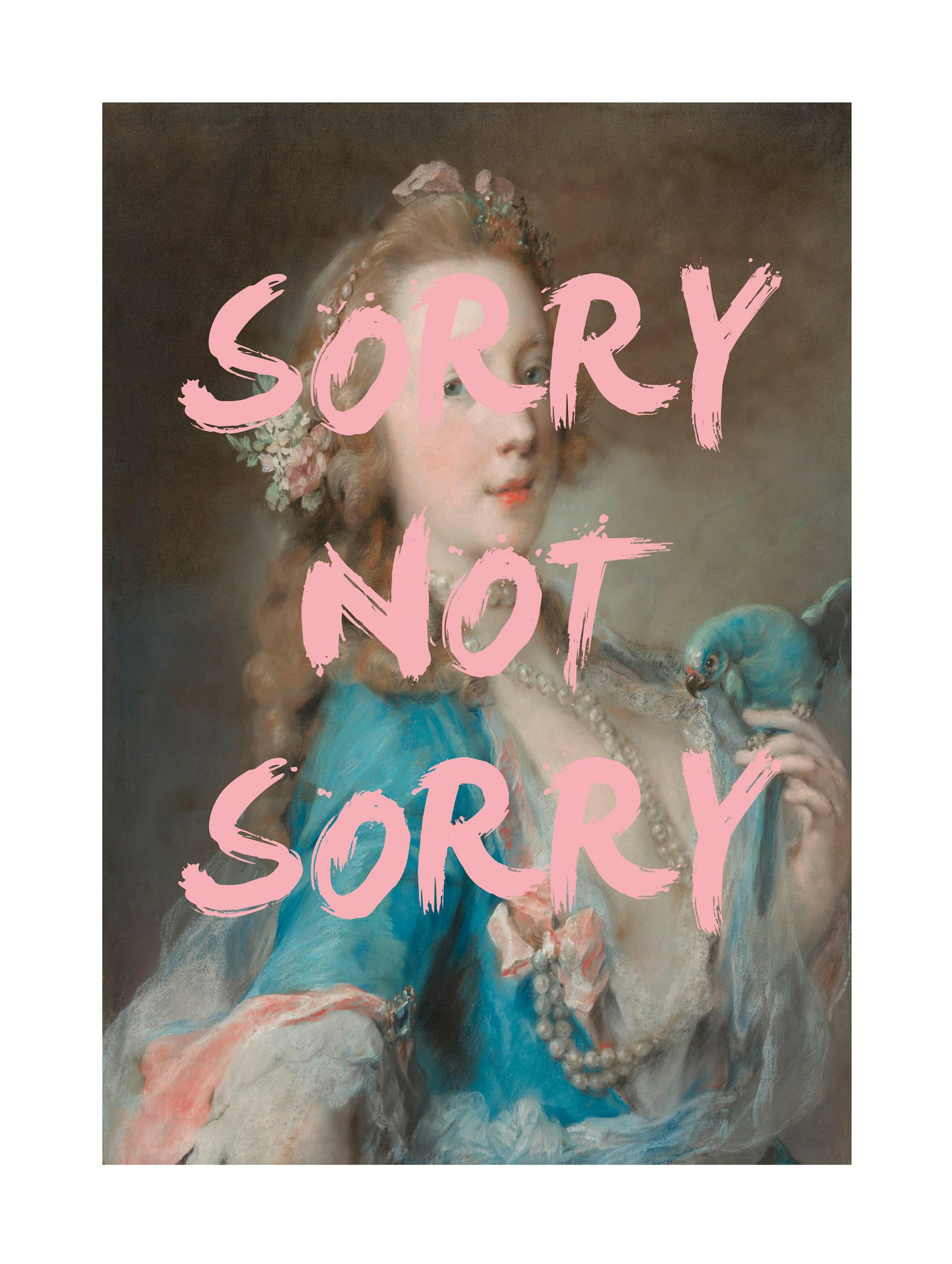 Sorry Not Sorry Poster
