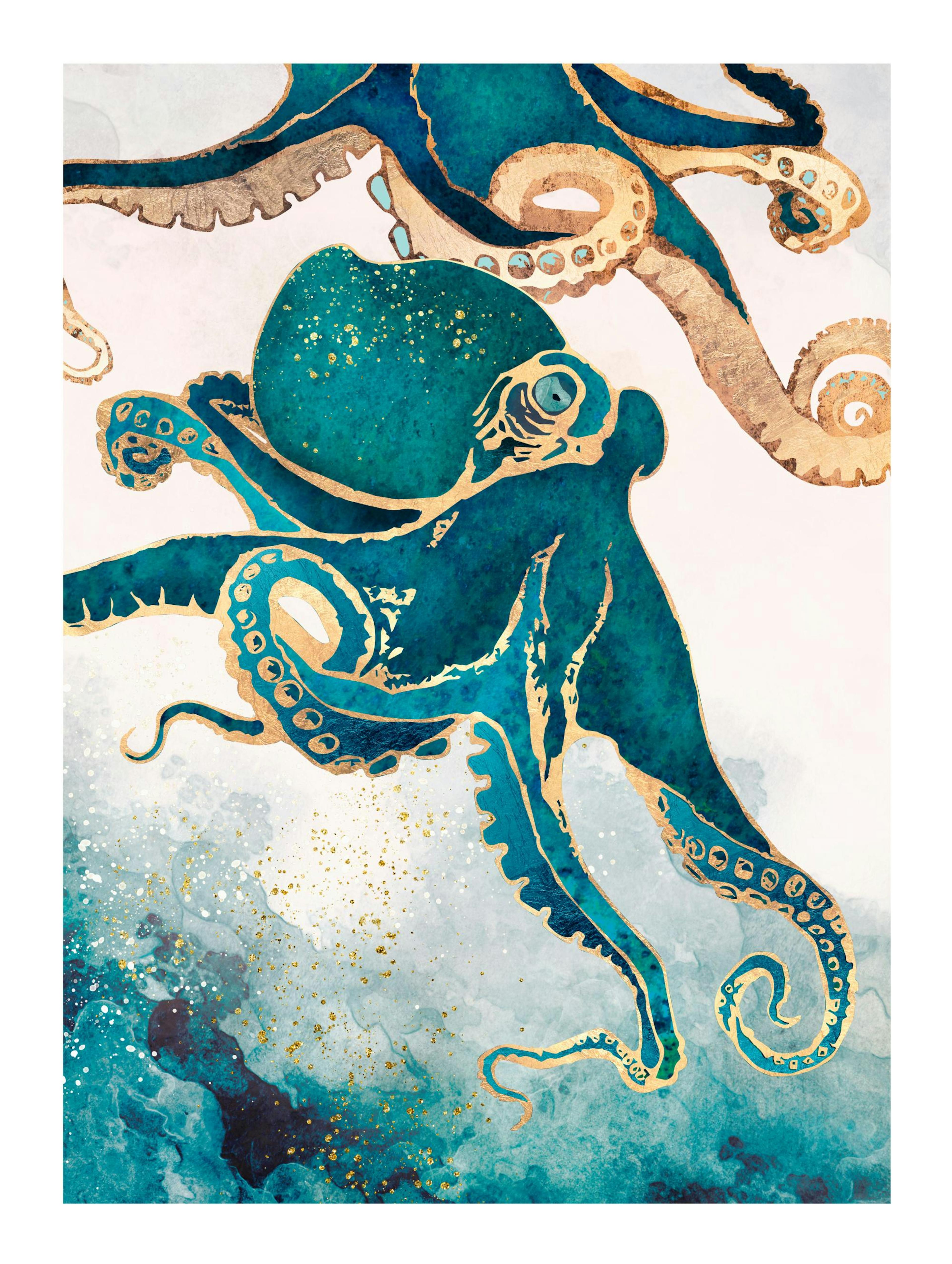 SpaceFrog Designs - Underwater Dream V Poster