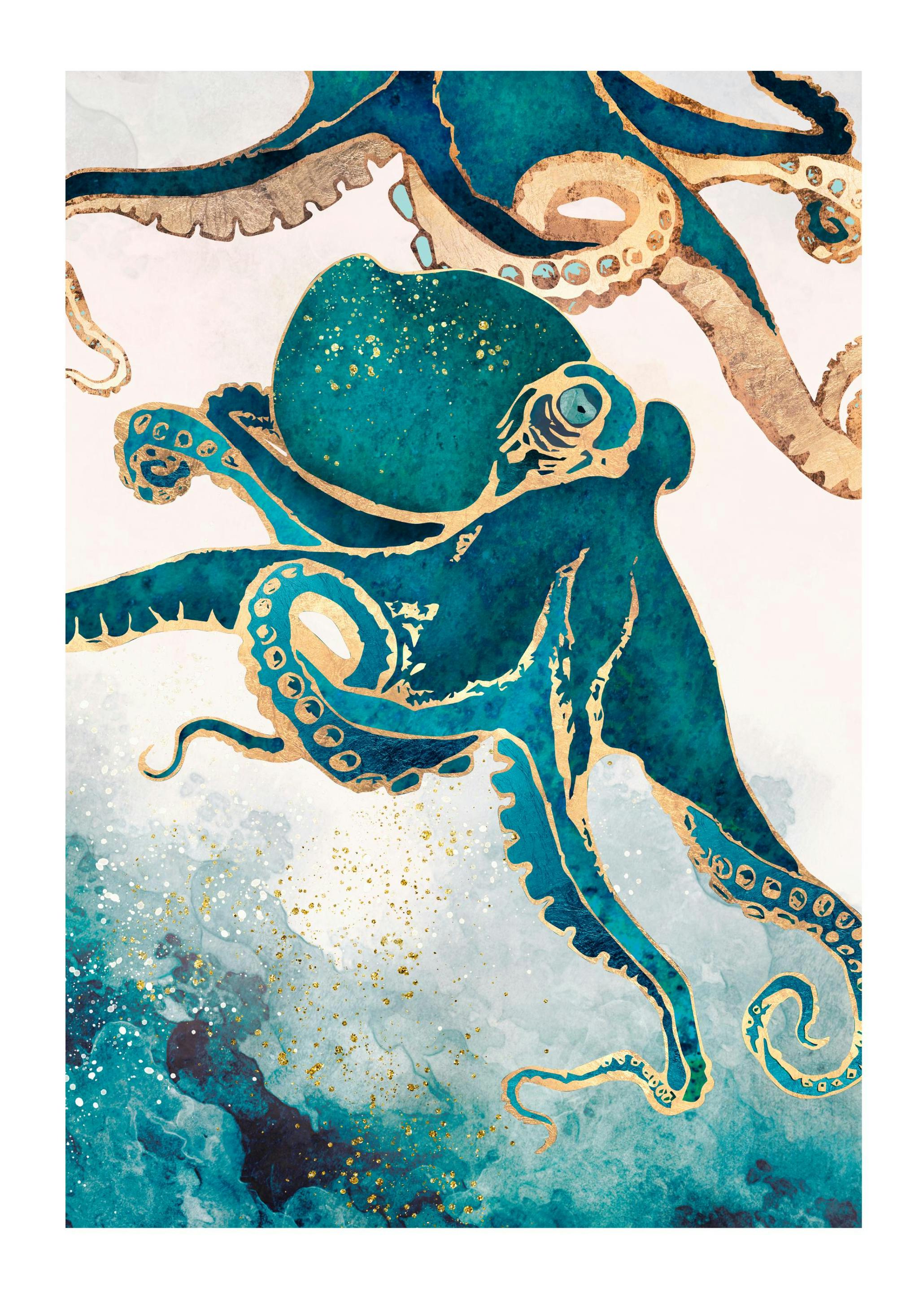 SpaceFrog Designs - Underwater Dream V Plakat (30x40 cm)- SpaceFrog Designs