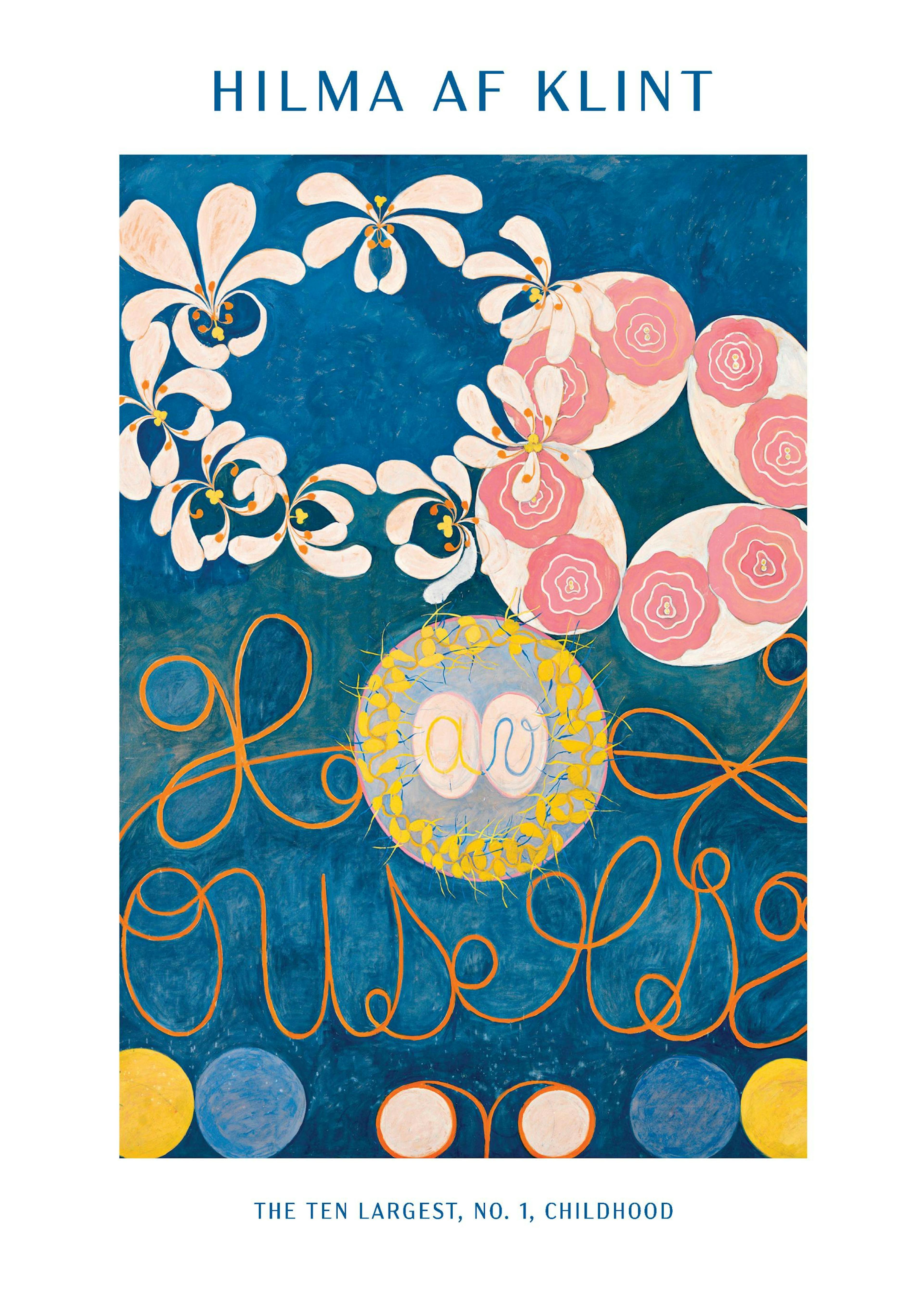 Plakát - The ten largest, No.1, childhood by Hilma Af Klint