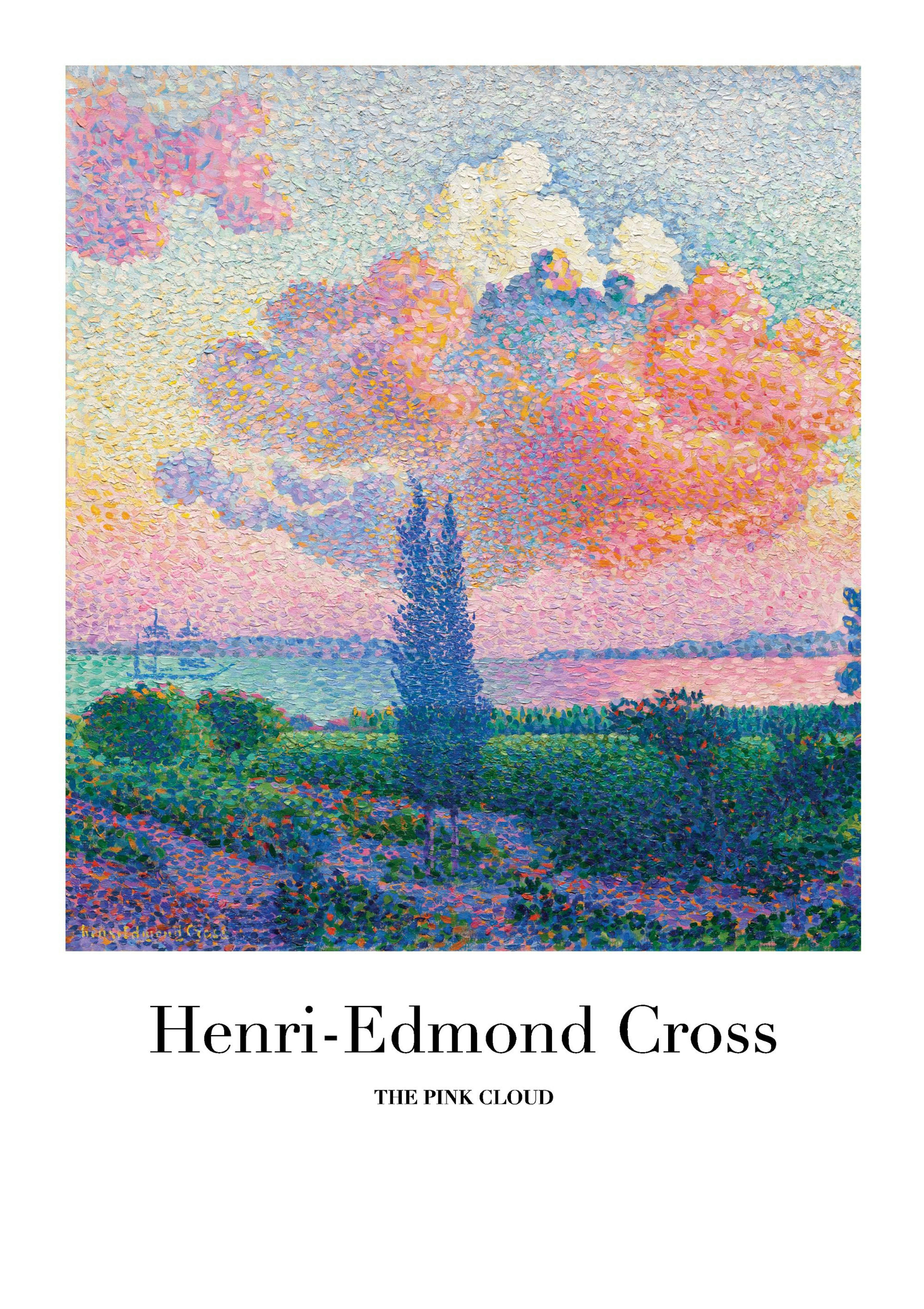 Henri-Edmond Cross - The Pink Cloud Print