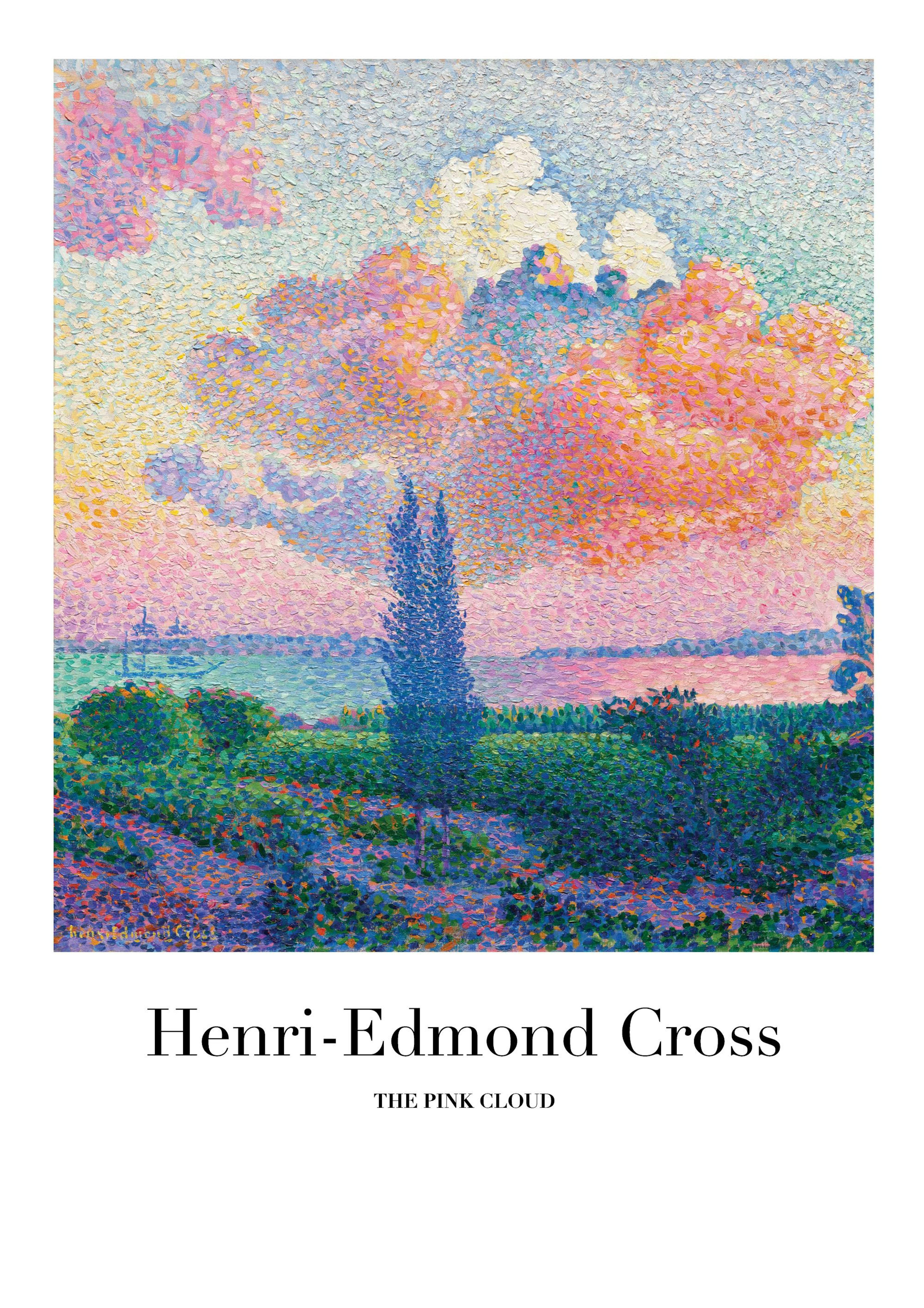 Henri-Edmond Cross - The Pink Cloud Poster 0