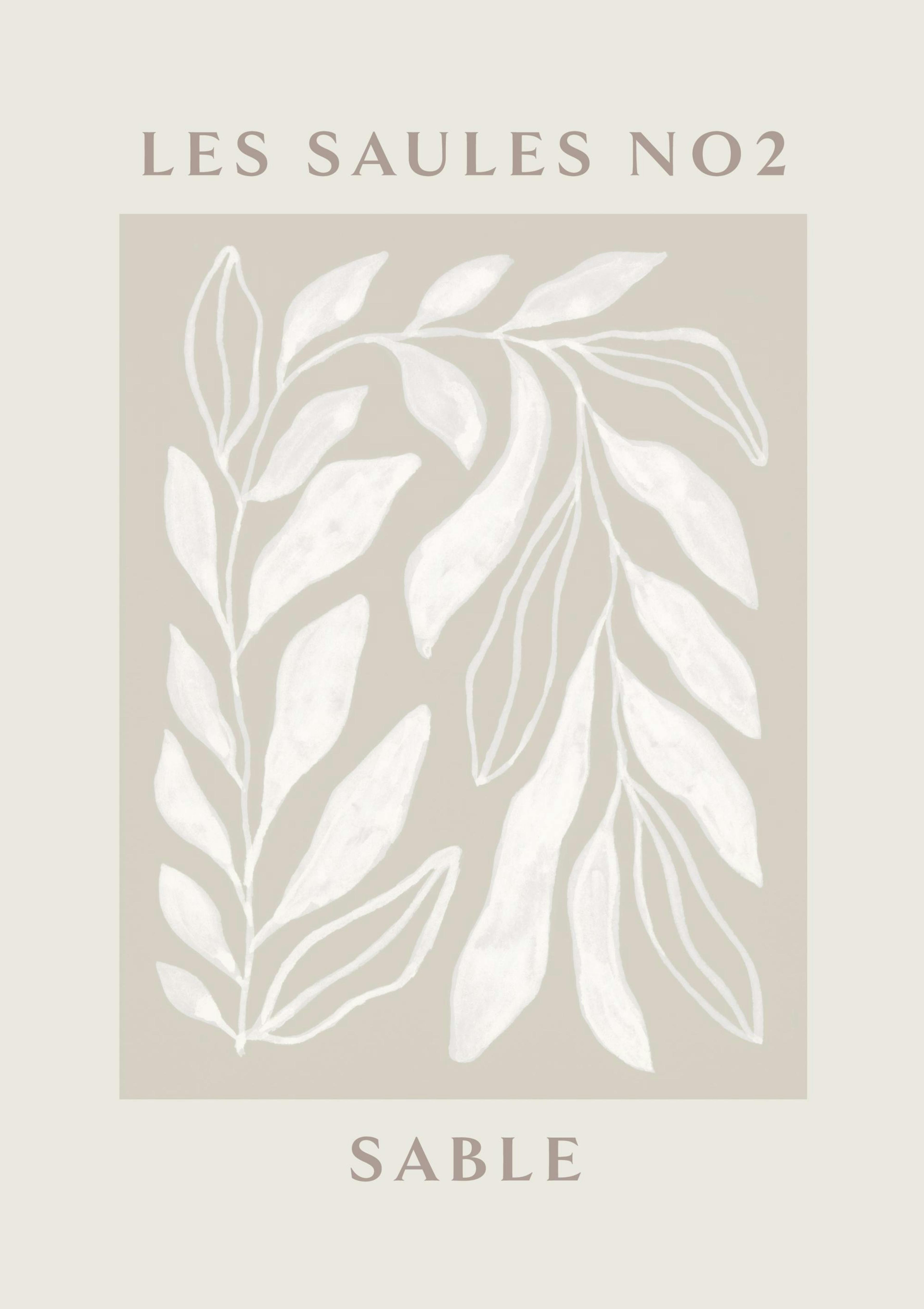 Les Saules No2 Print