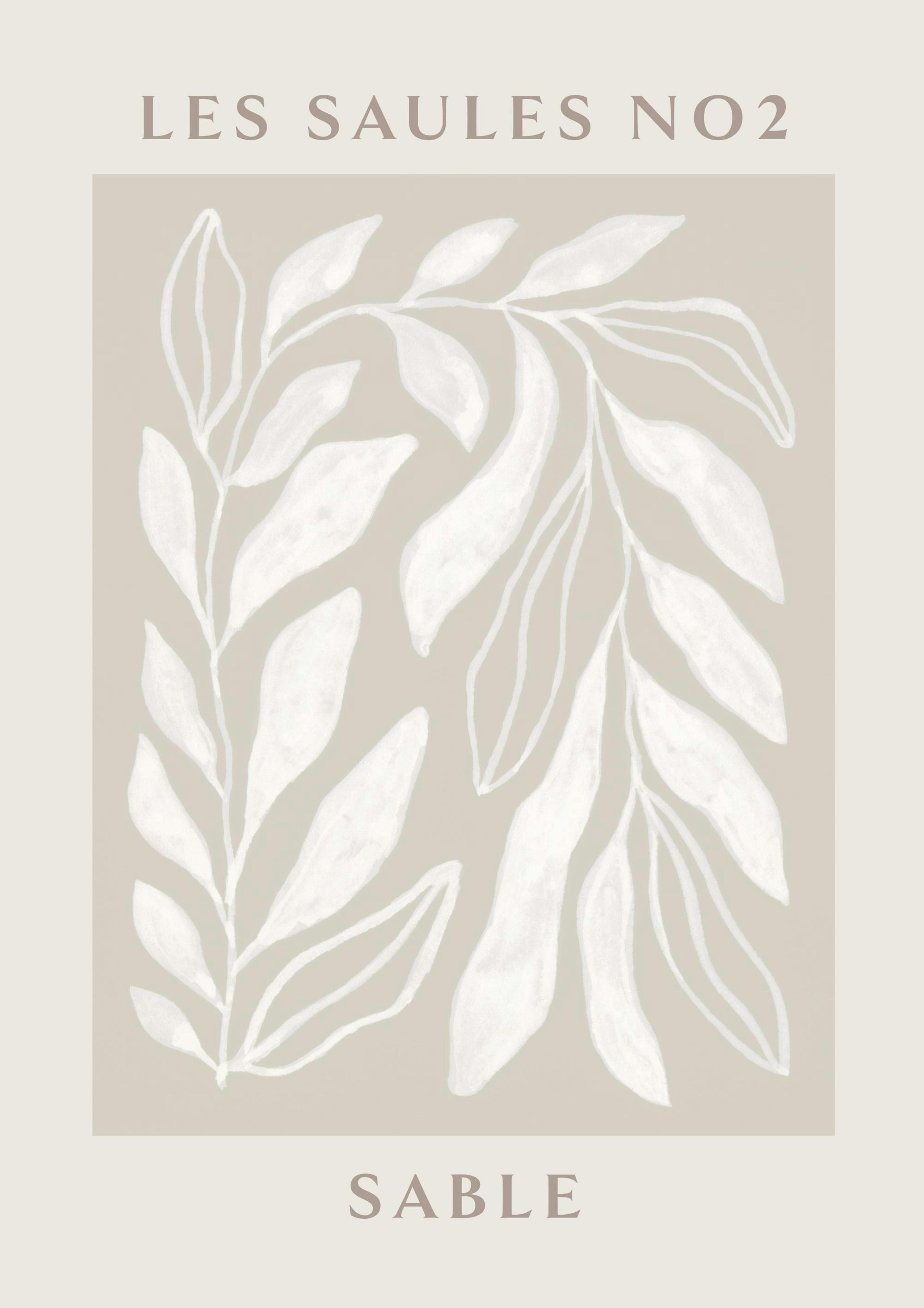 Les Saules No2 Print 0