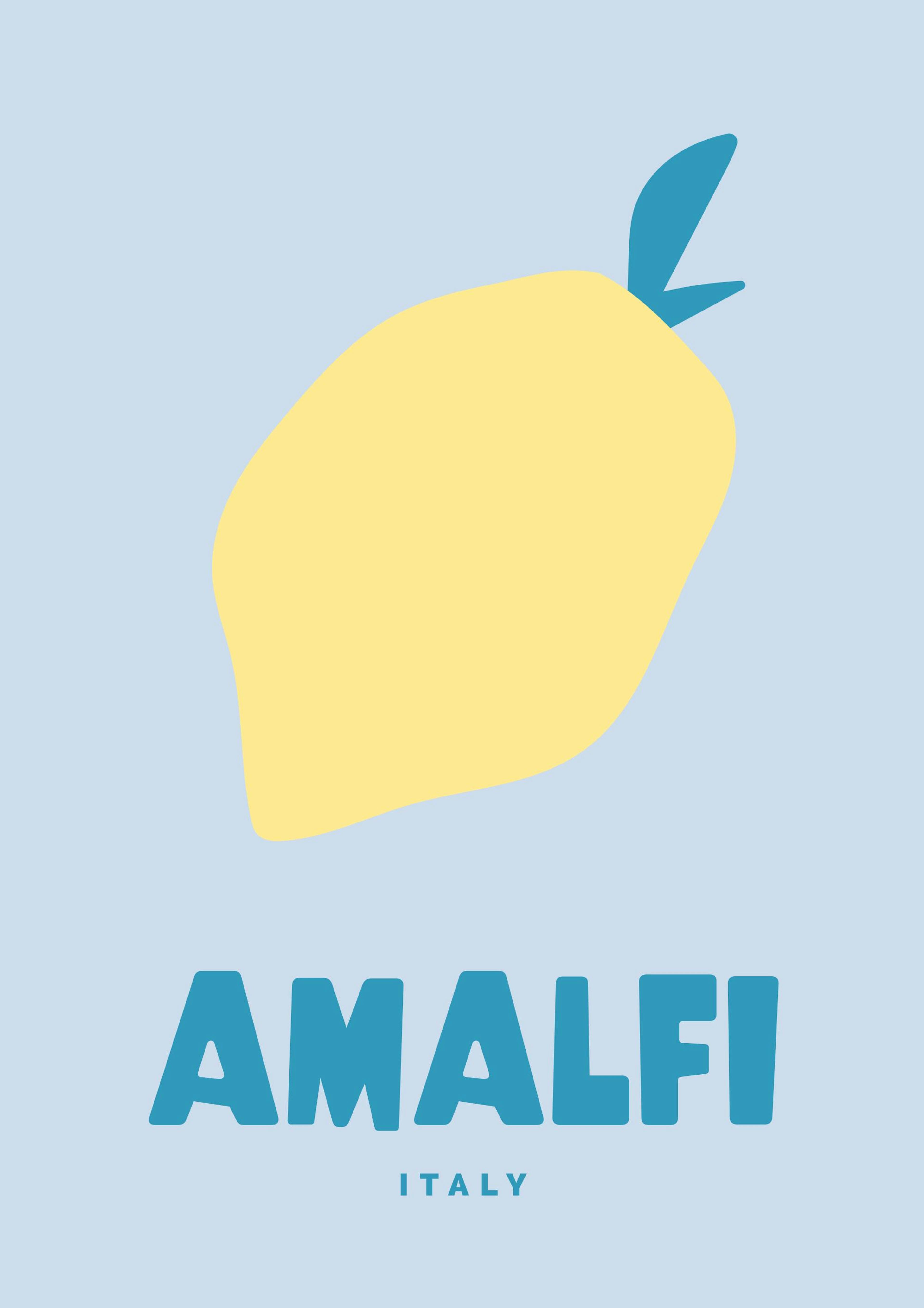 Graphic Amalfi Affiche 0